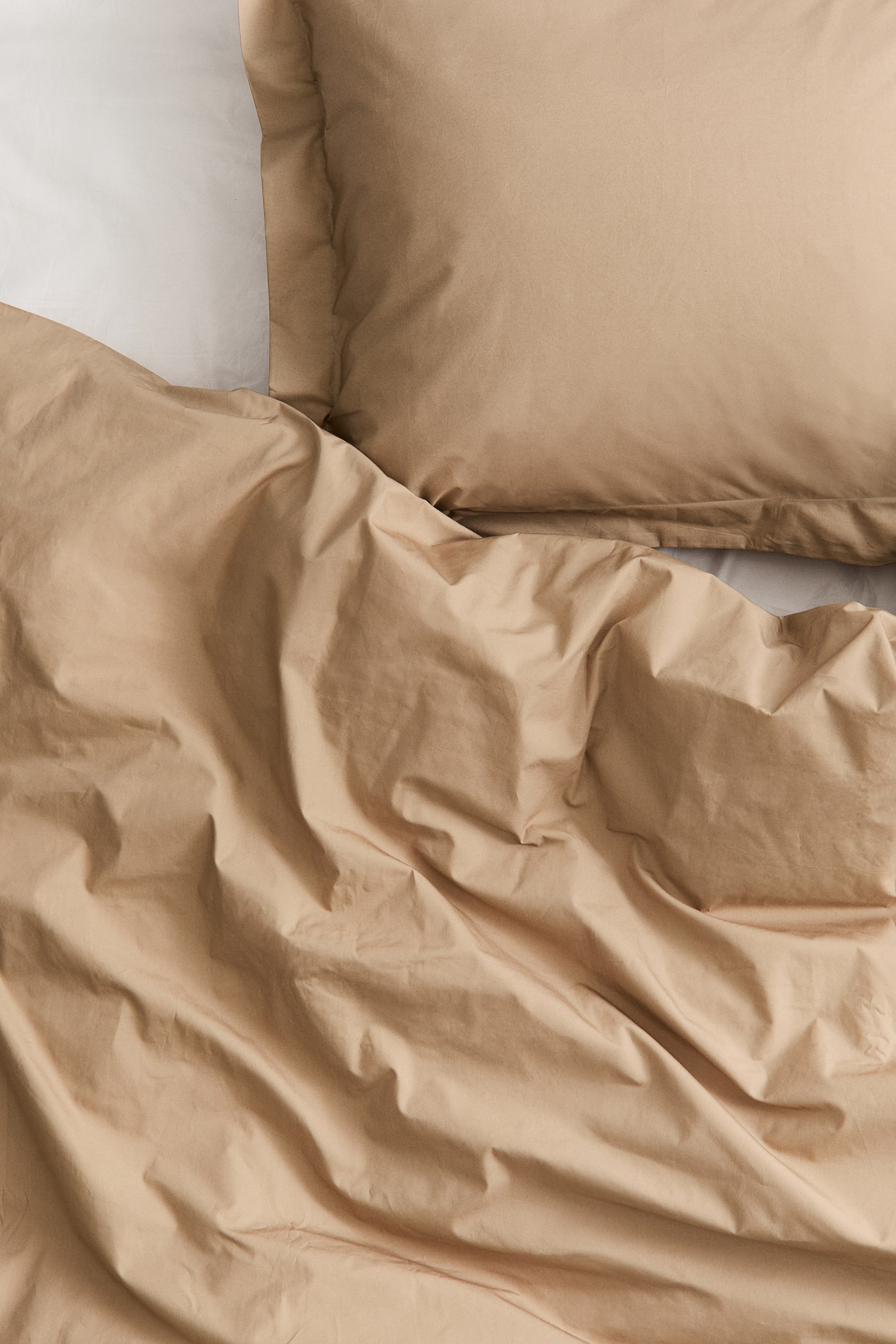 Enveloppe de couette lit simple en percale coton