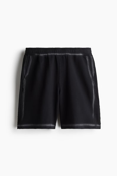 ルーズフィット スウェットショートパンツ