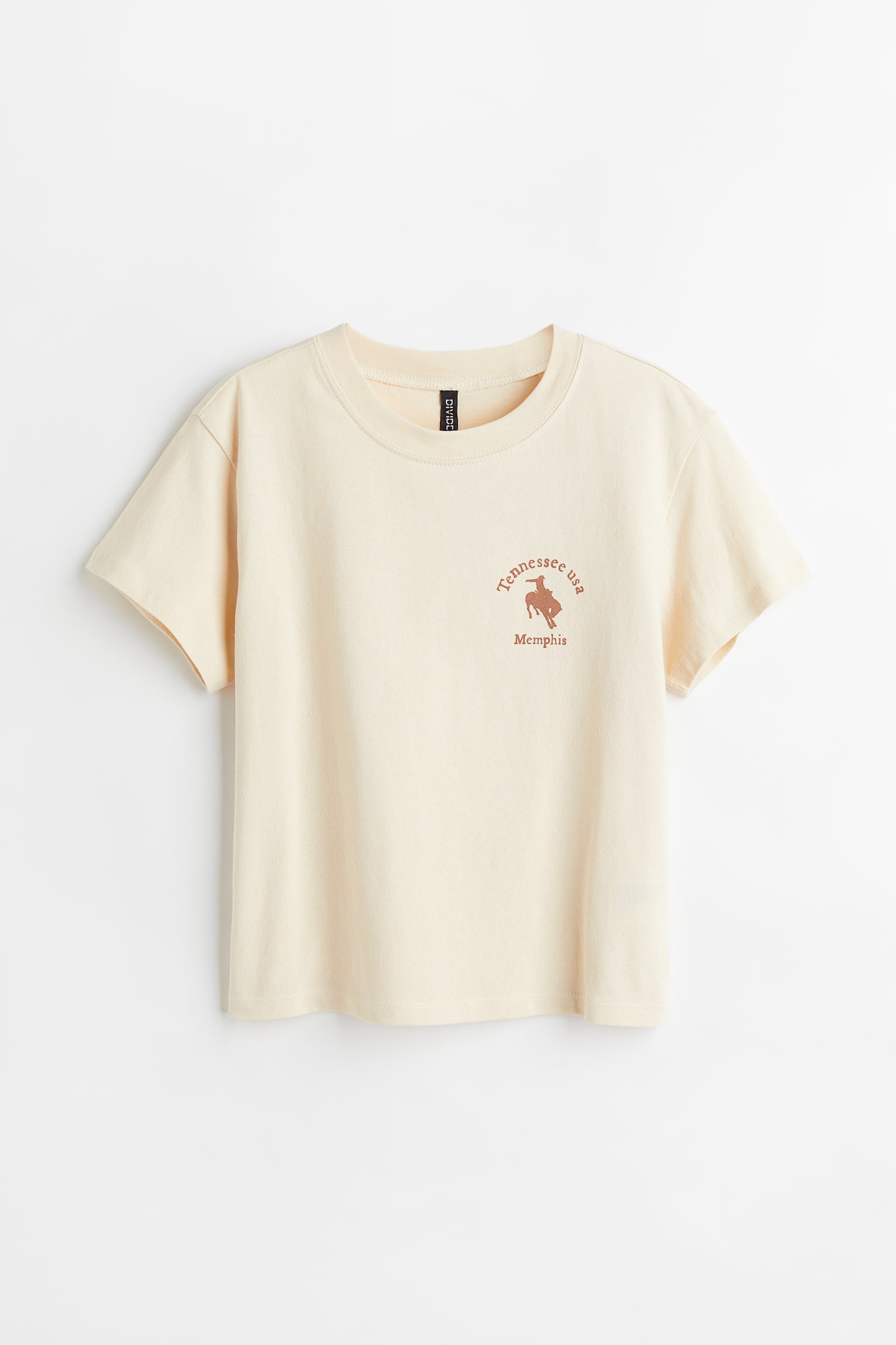 Printed T-shirt - Light beige/Rodeo rider