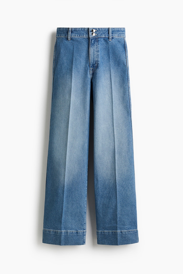 Wide High Jeans