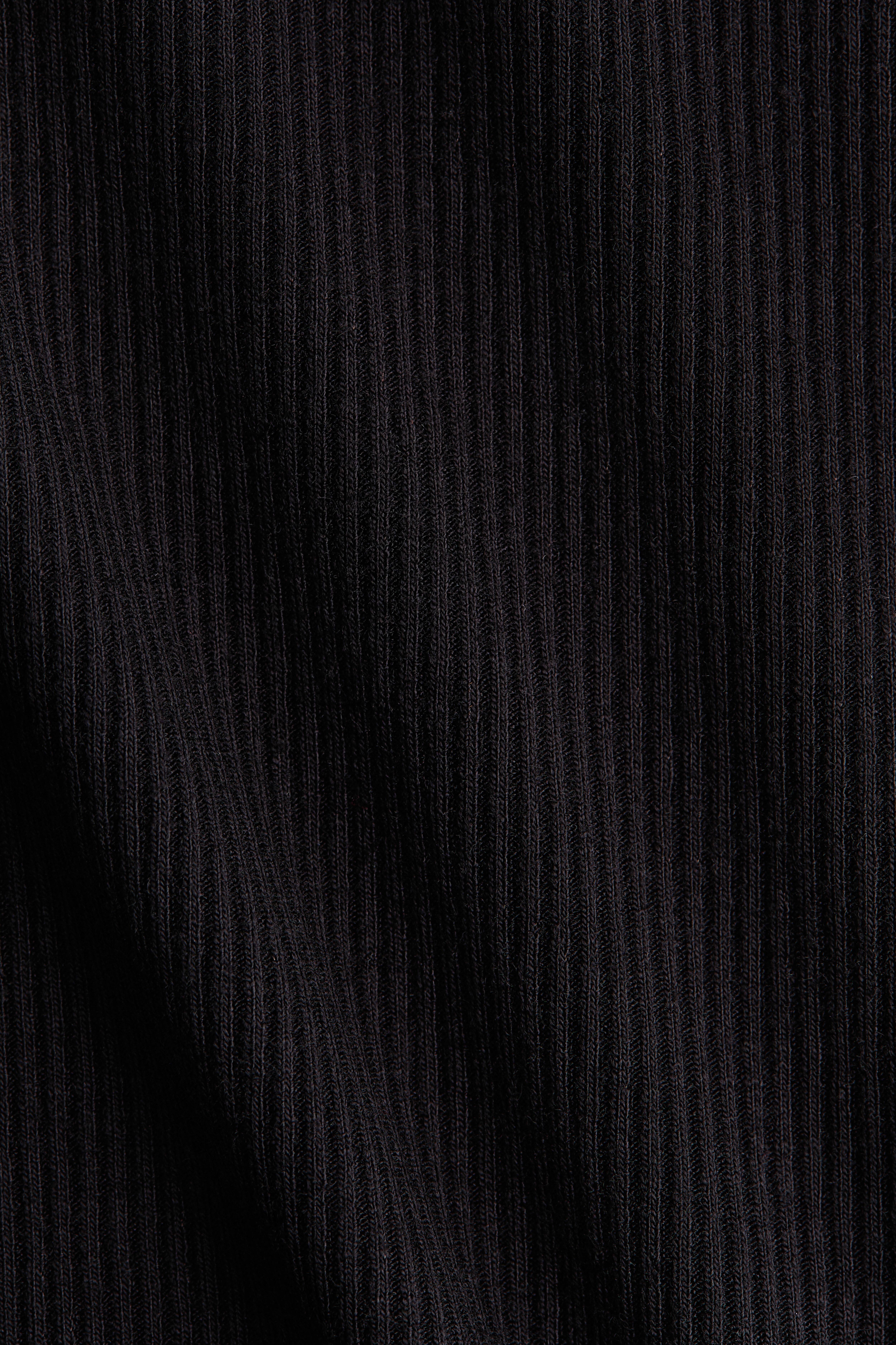 Lace-Trimmed Viscose Top