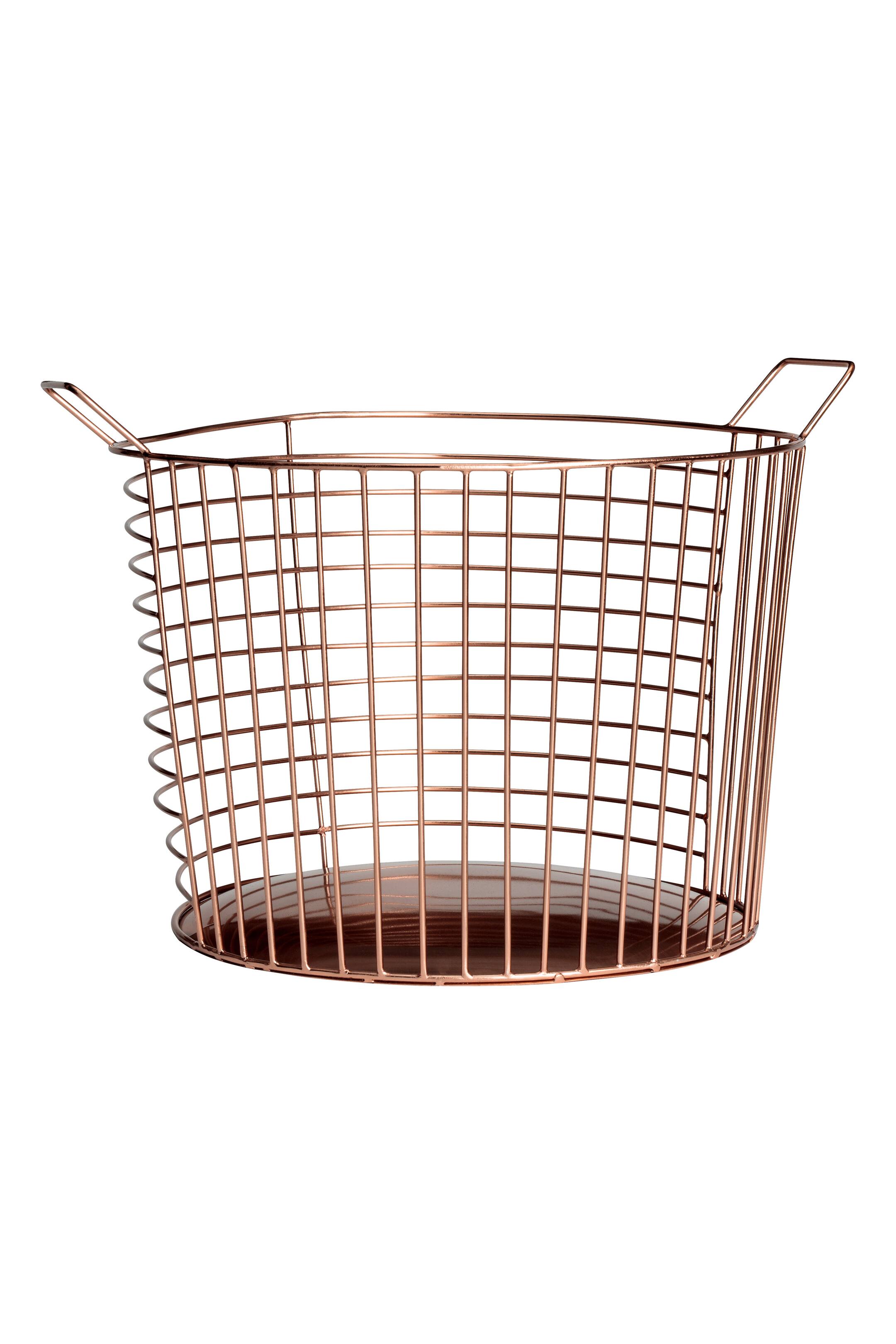 View larger image: Grande corbeille - Copper - Home All | H&M CA 1