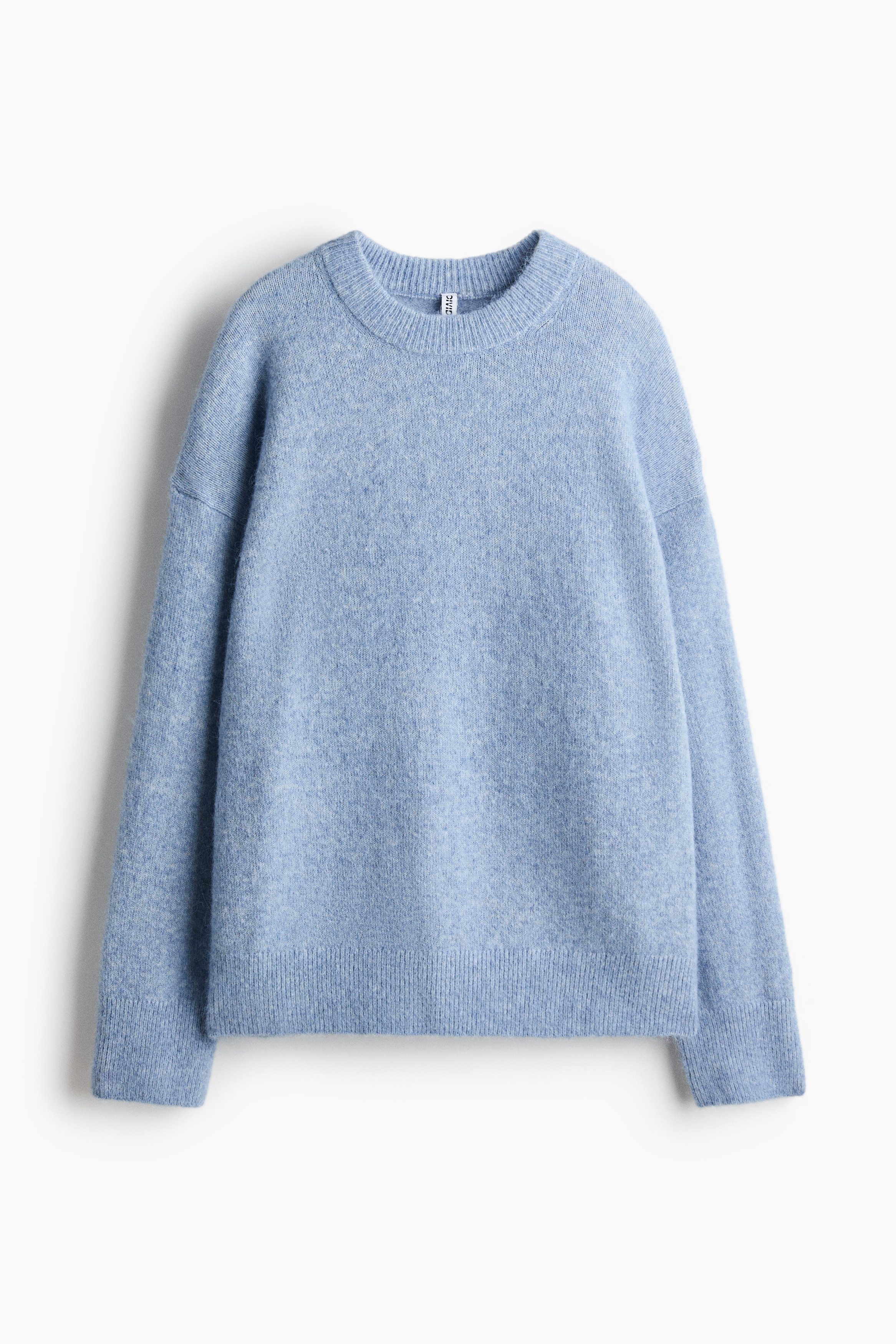 Pullover Loose Fit - Blu polvere/Rosso scuro/Arancione acceso/Turchese chiaro