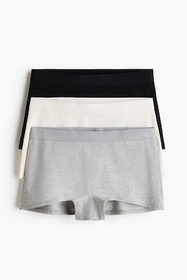 3-pack boxertrosa i bomull