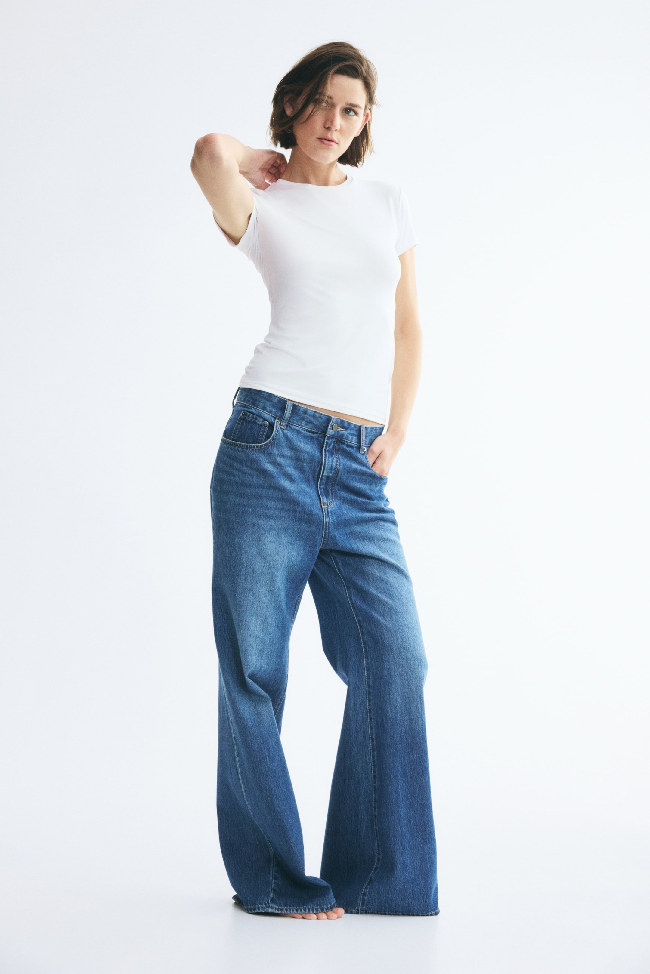 Fitted Microfiber T-shirt