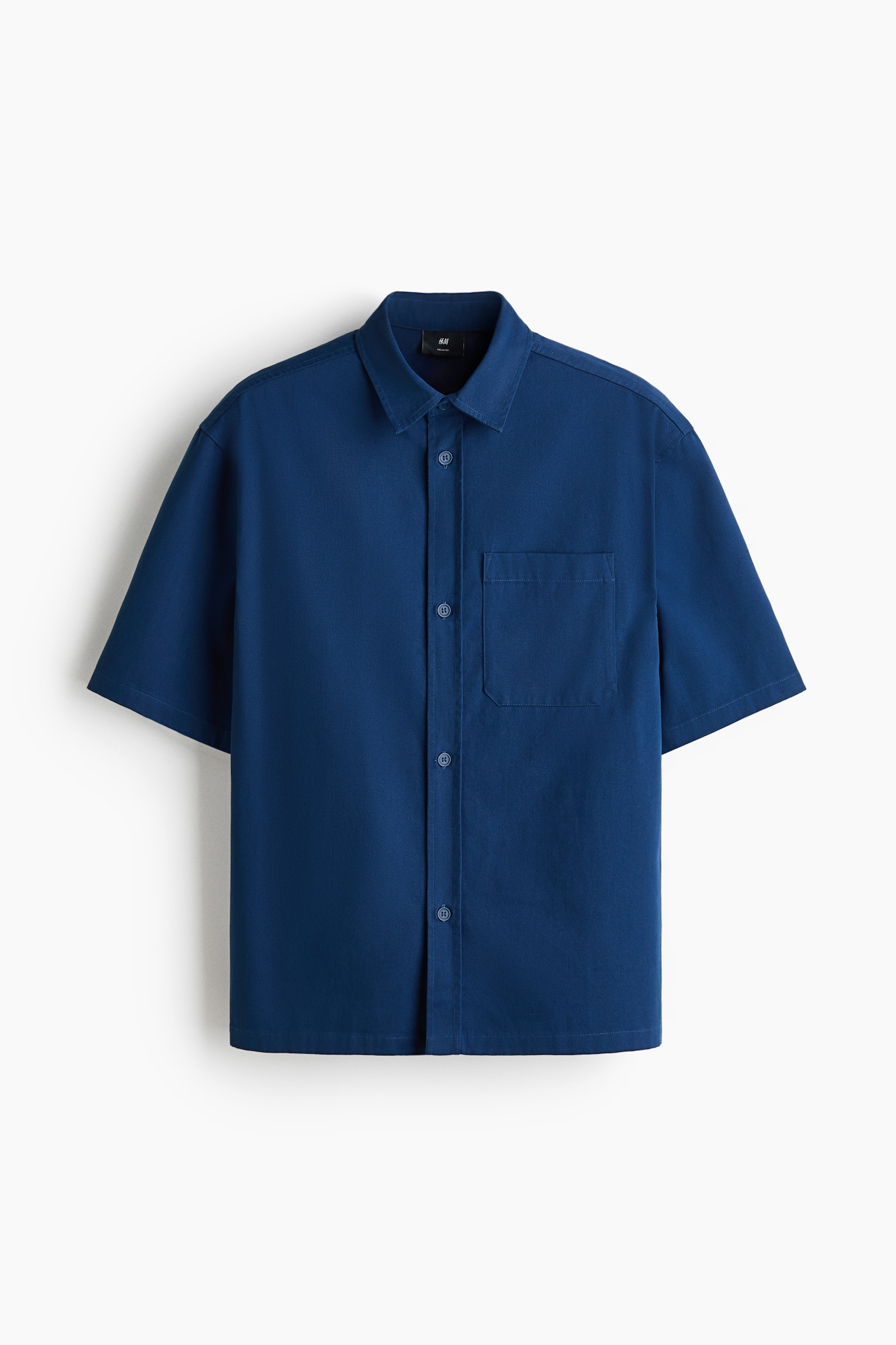 Relaxed-Fit Embroidered-Motif Cotton Shirt - Dark blue/Drive District/Red/Drive District/Dark green/Athletics - 1