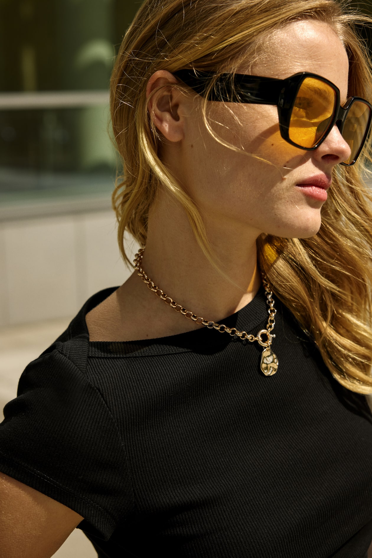 Ribbed Boat-Neck Top - image 2