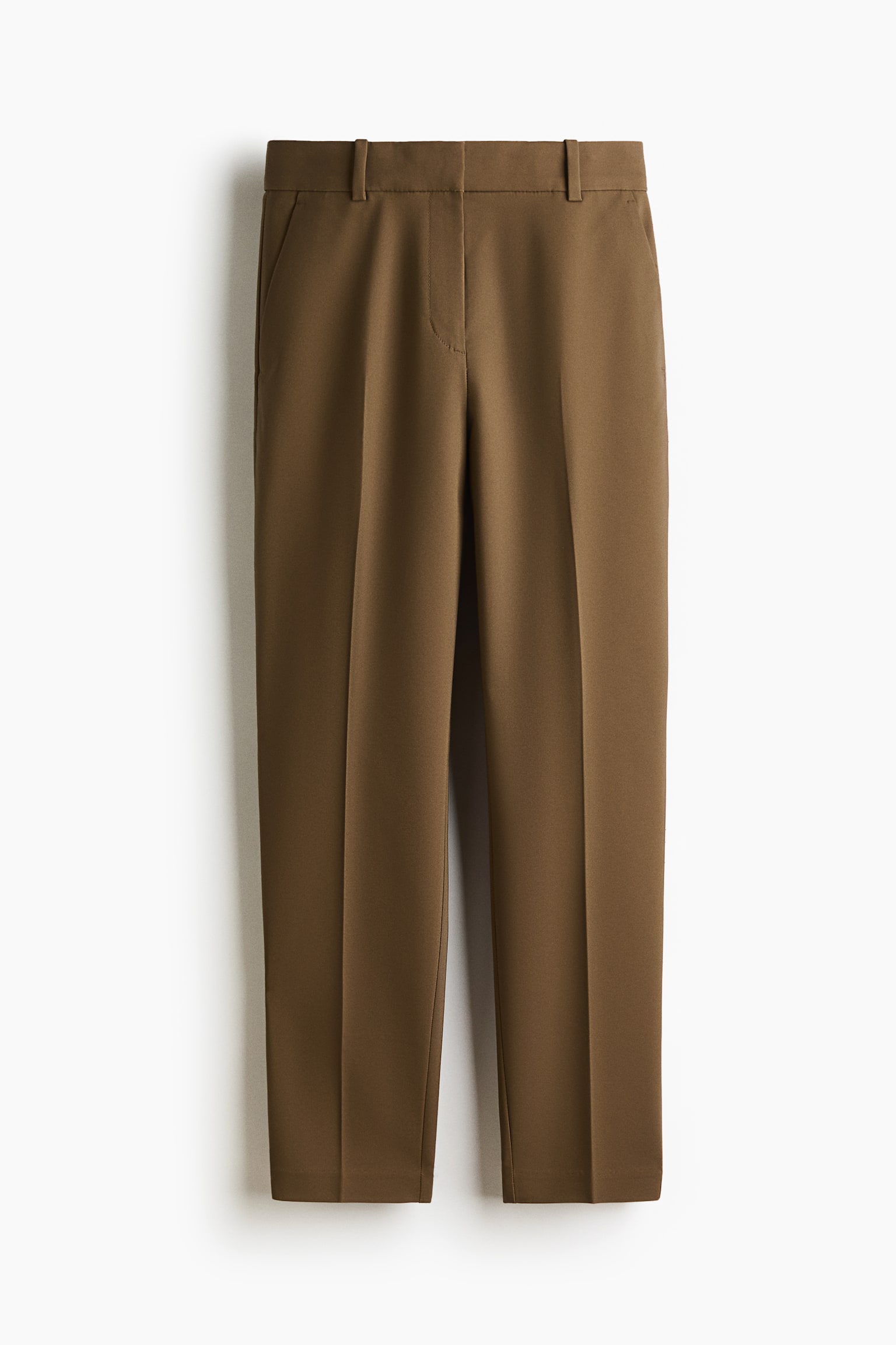 Cigarette trousers - Dark khaki green/Black/Navy blue/Light beige/Dark brown/Cream/Dark grey/Checked - 2