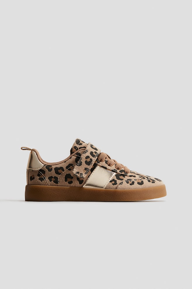 Sneaker - Beige/Leopardenprint - 1