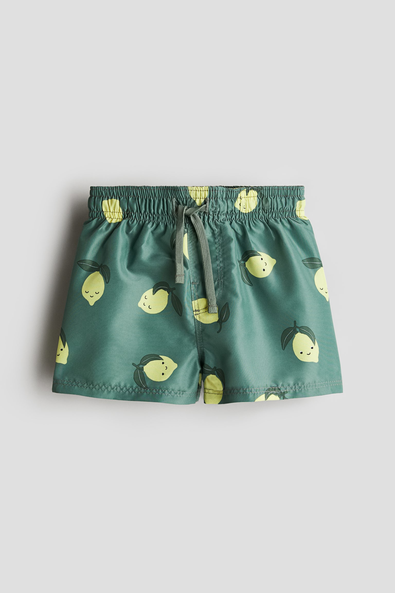 Pattern Boardshorts - Khaki green/Lemons/Blue/Pattern/Light yellow/Gradient/Light turquoise/Seagulls/Light blue/Turtles/Orange/Crocodiles/Light turquoise/Palm trees/Dark blue/Turtles - 1