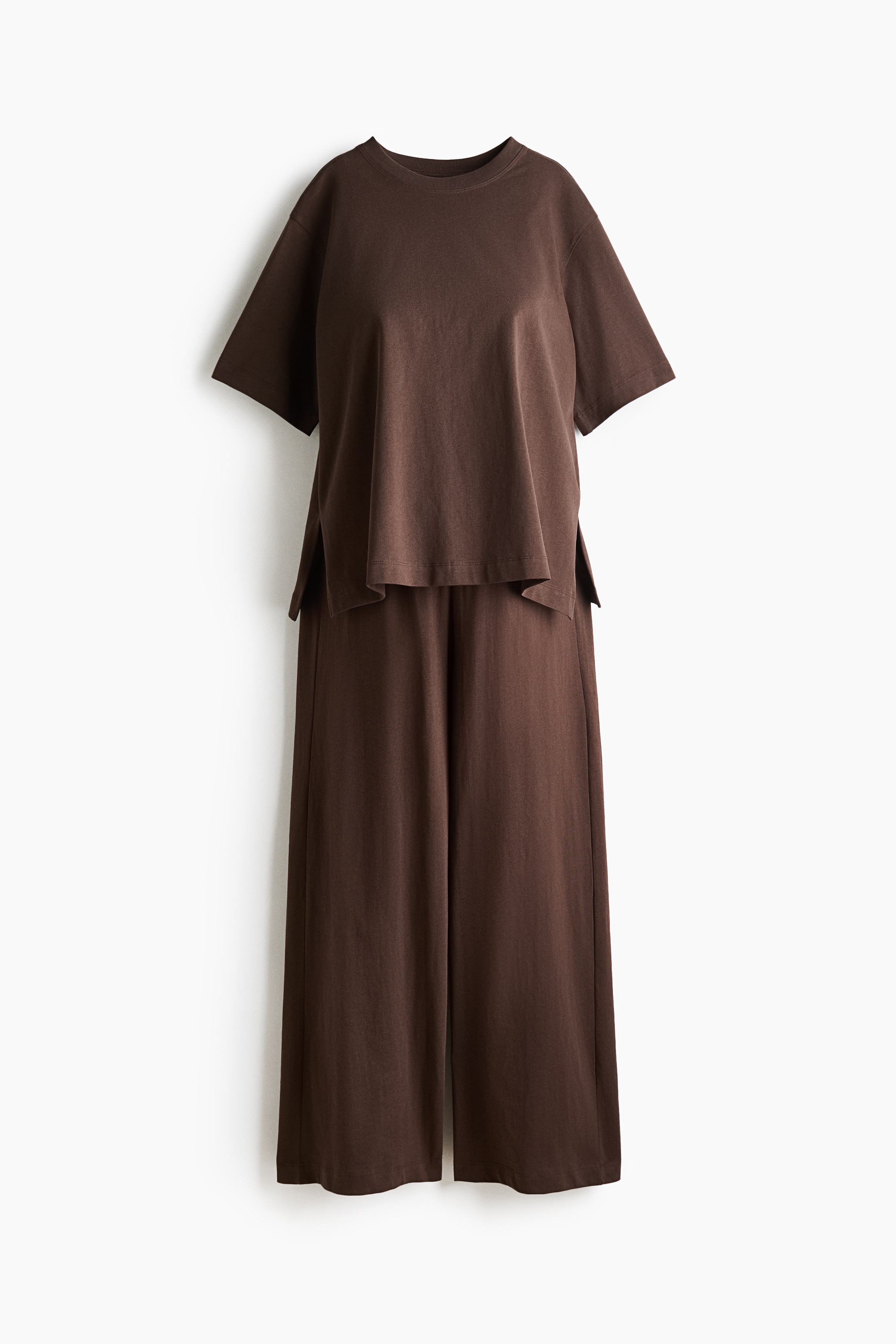 MAMA Conjunto de 2 piezas Before & After - Café oscuro/Rosa tenue oscuro