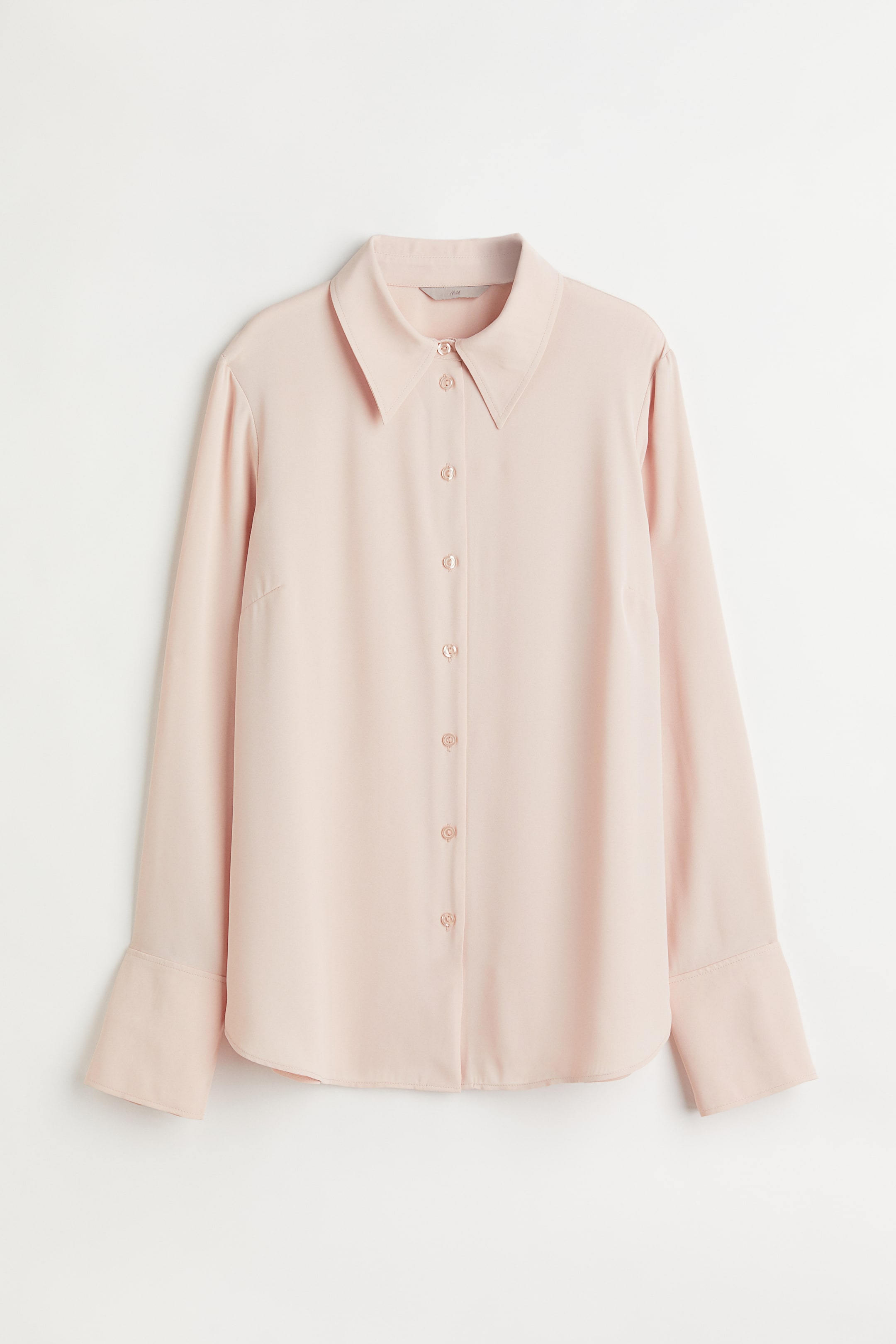 View larger image: Fitted shirt - Light pink - Ladies | H&M 1