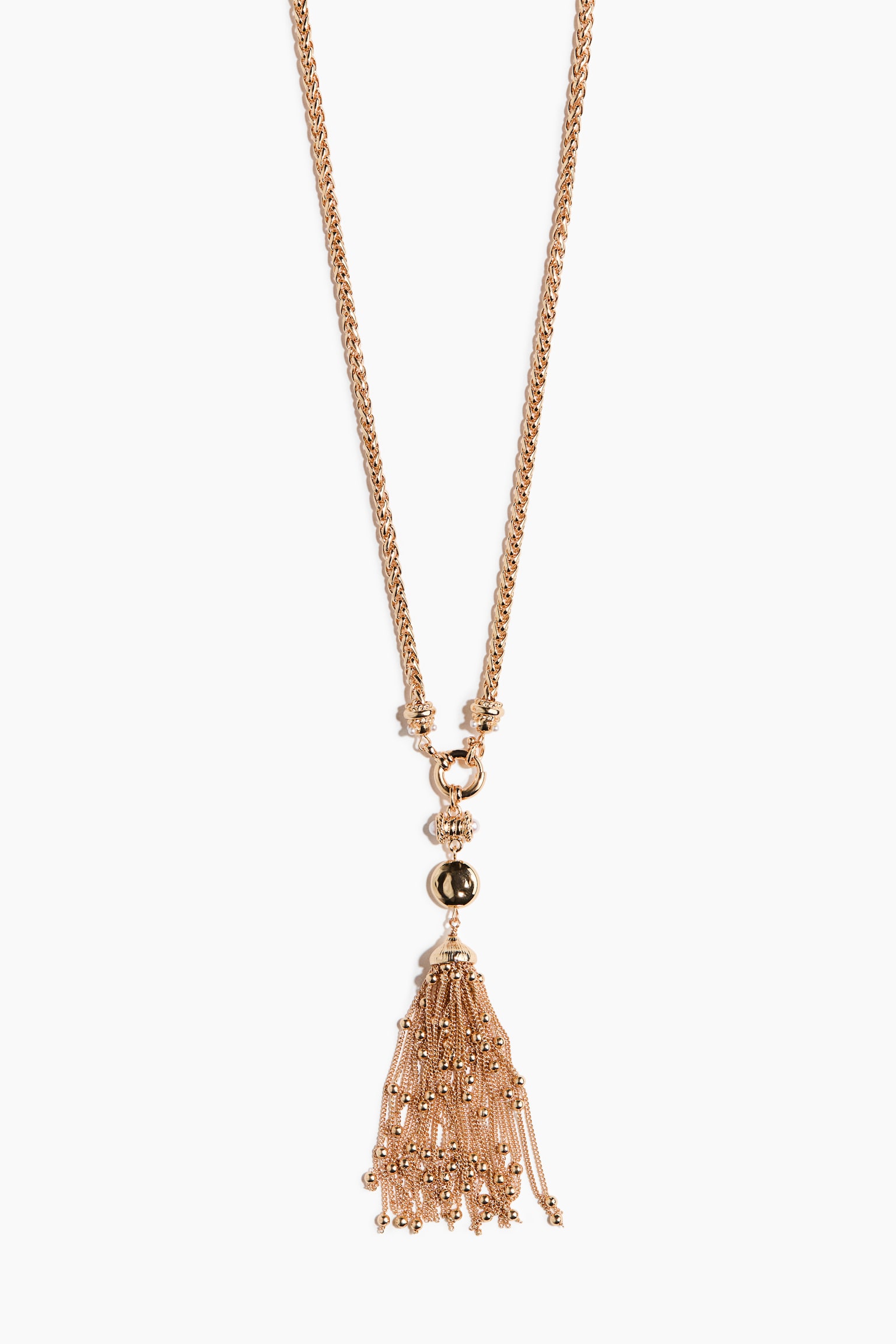Женское колье H&M Pendant, цвет: Золотой — фото 3