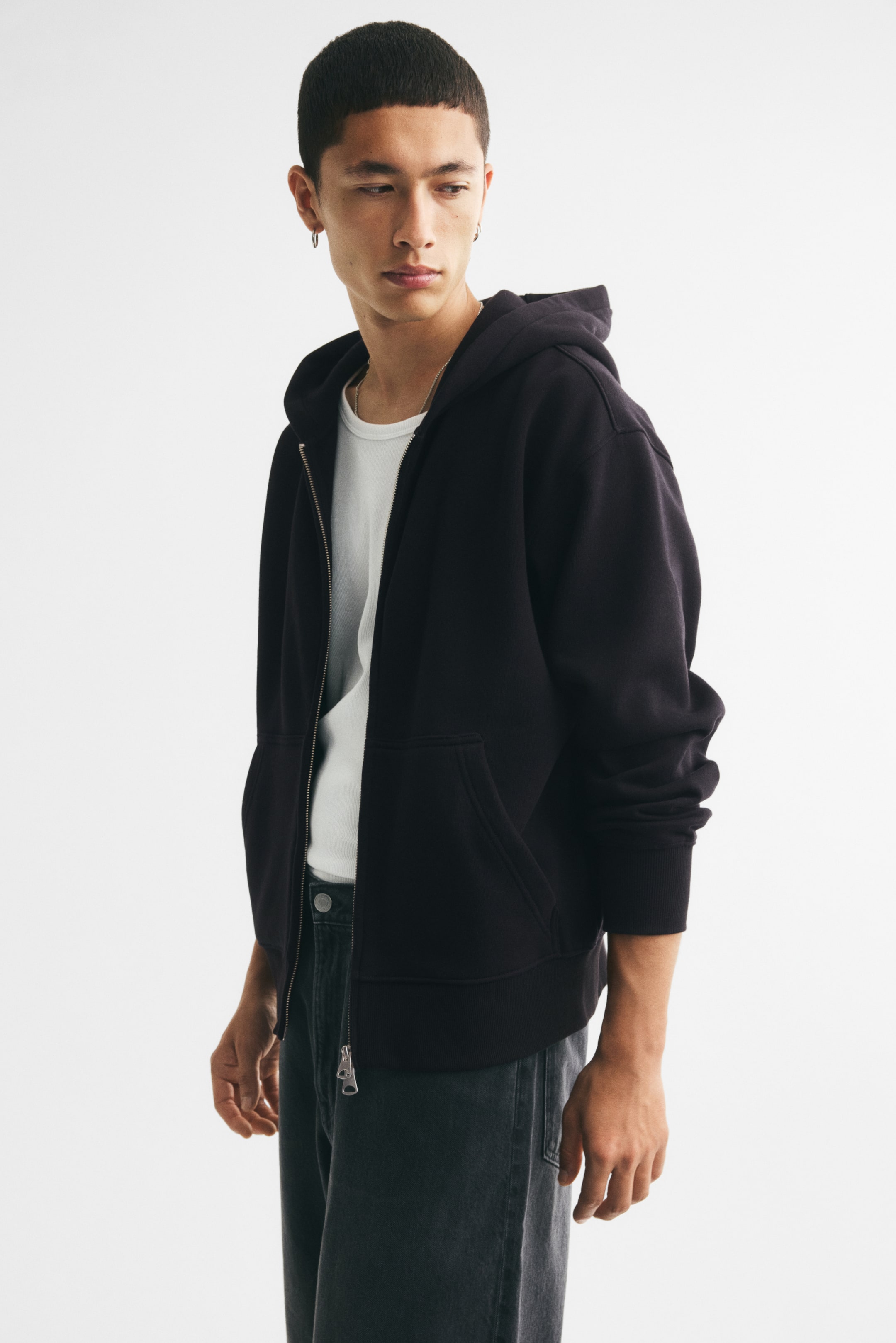 Relaxed-Fit Hooded Jacket