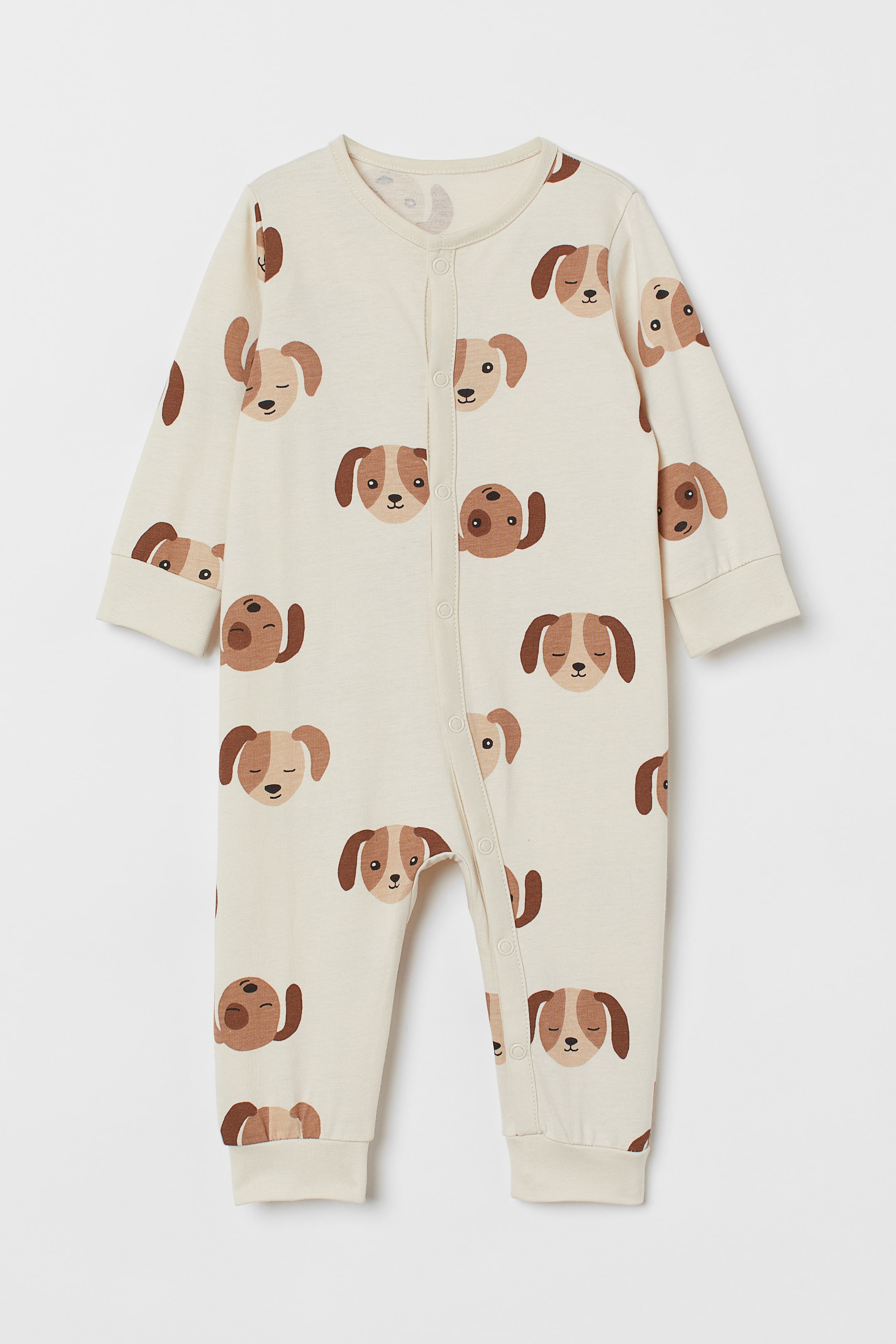 View larger image: Patterned pyjamas - Light beige/Dogs - Kids | H&M IN 1