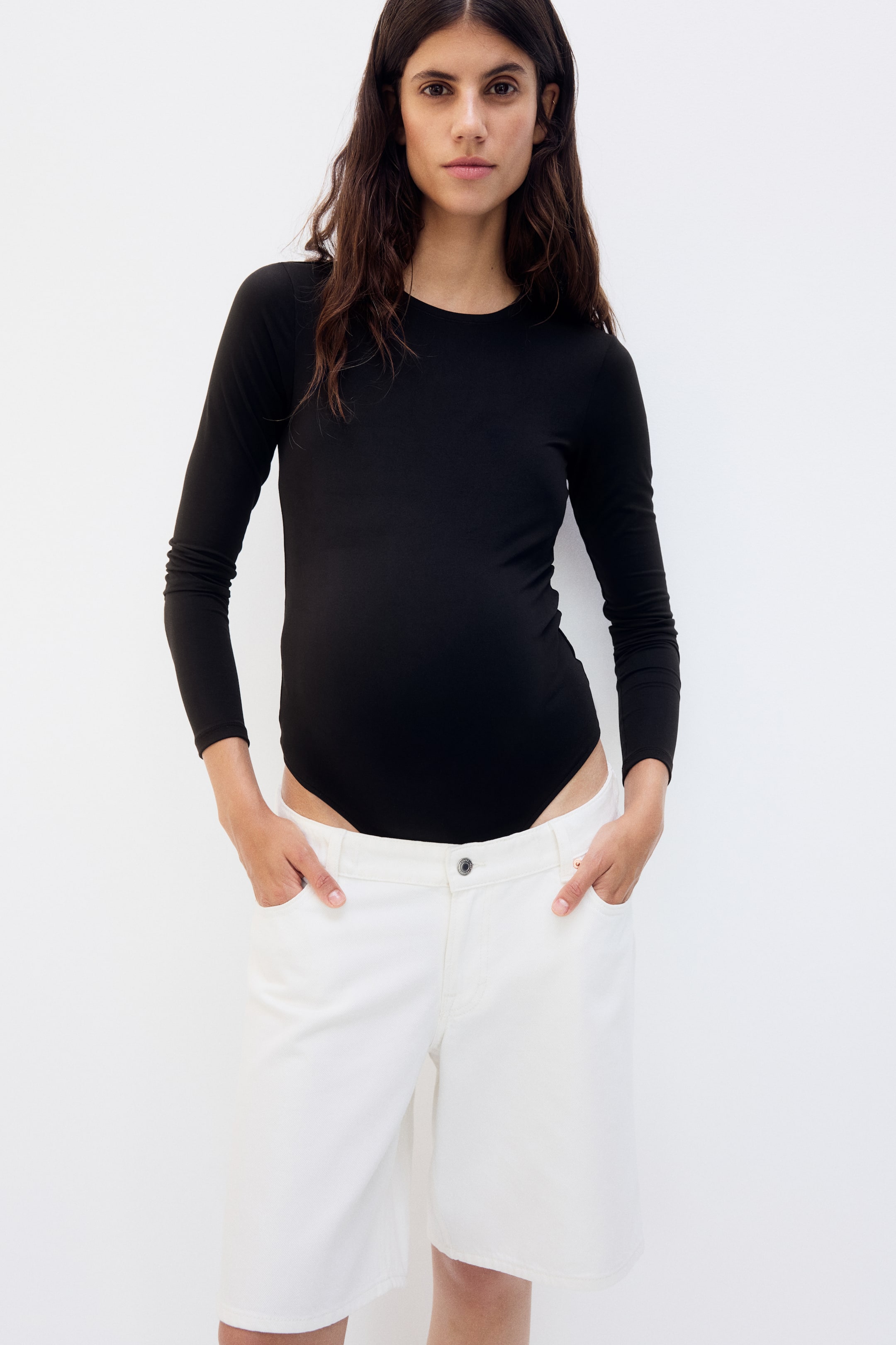 MAMA Long-Sleeved Bodysuit