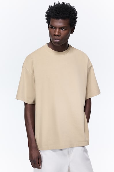 オーバーサイズフィット コットンTシャツ