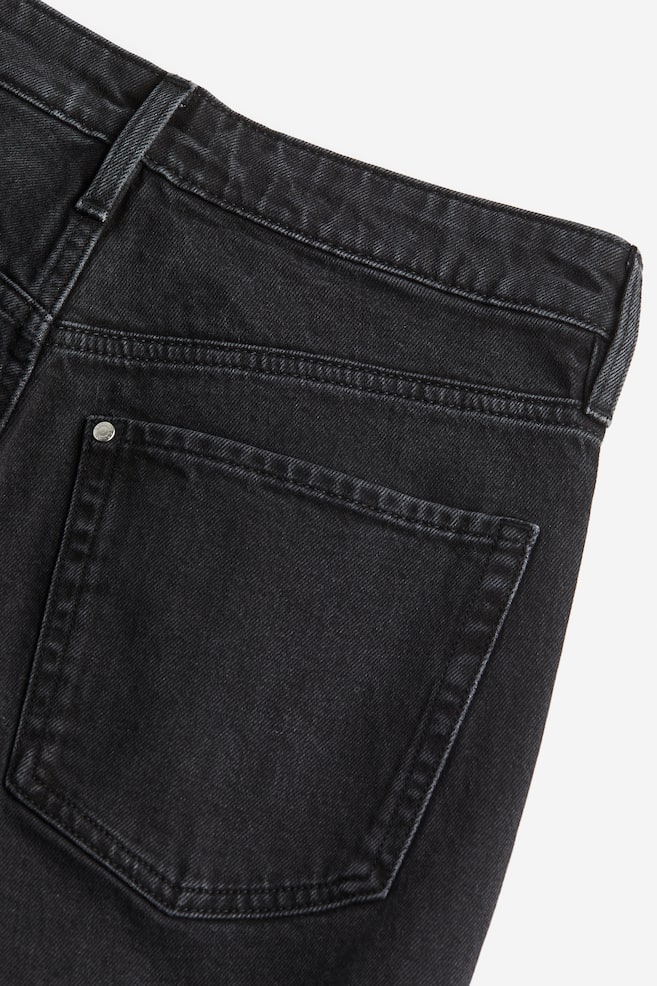 Slim Straight High Jeans - Sort/Lys denimblå/Denimblå/Grå/Beige/Sart denimblå - 5