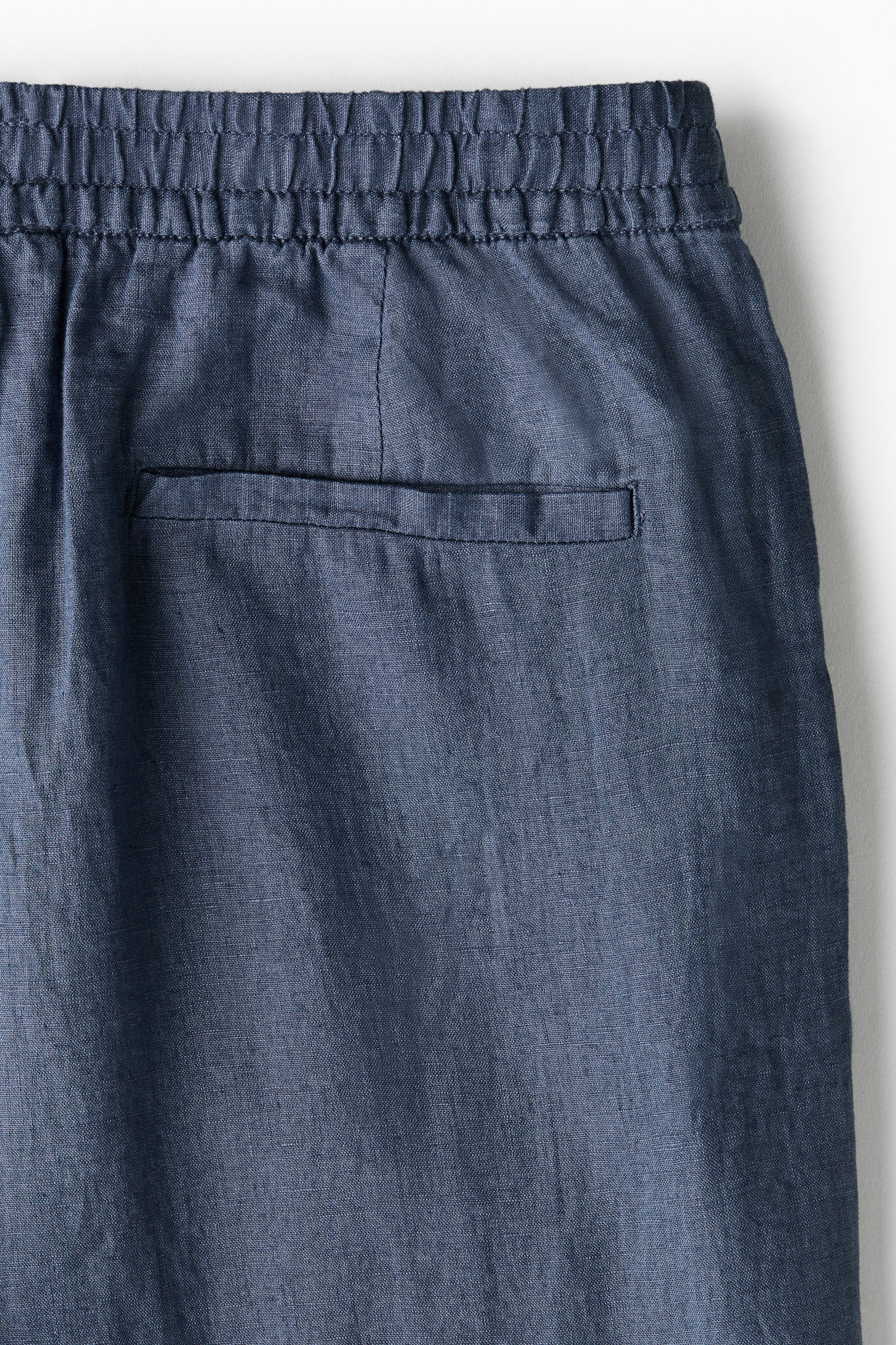 Loose-Fit Linen Pants