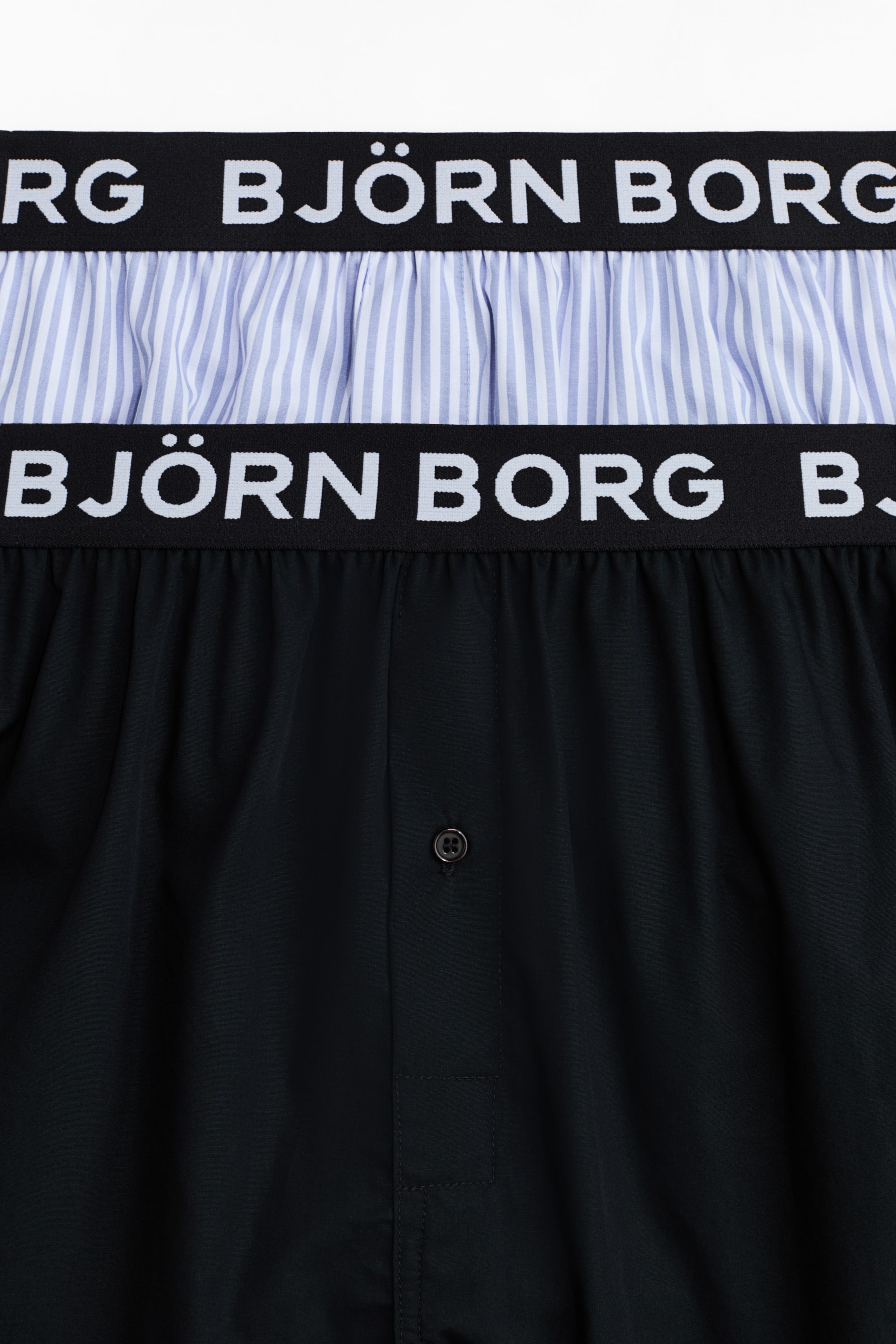 Größeres Bild anzeigen: Cotton Stretch Logo Woven Boxer Shorts 2p - Print/black - Björn Borg - Men | H&M AT 4