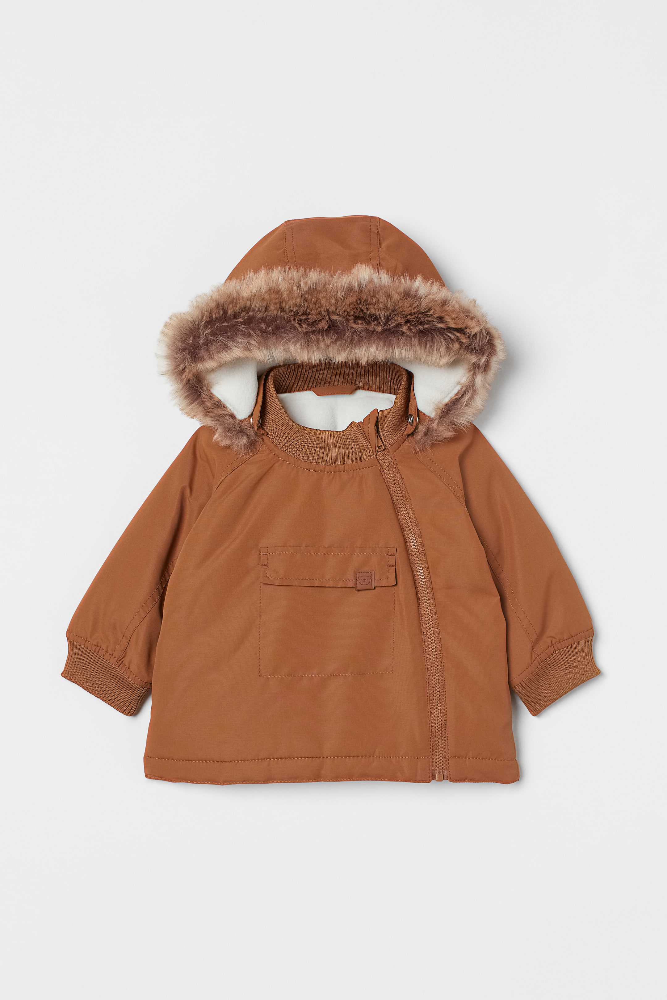 이미지 확대 보기: 패딩 재킷 - 브라운 - Kids | H&M KR 1
