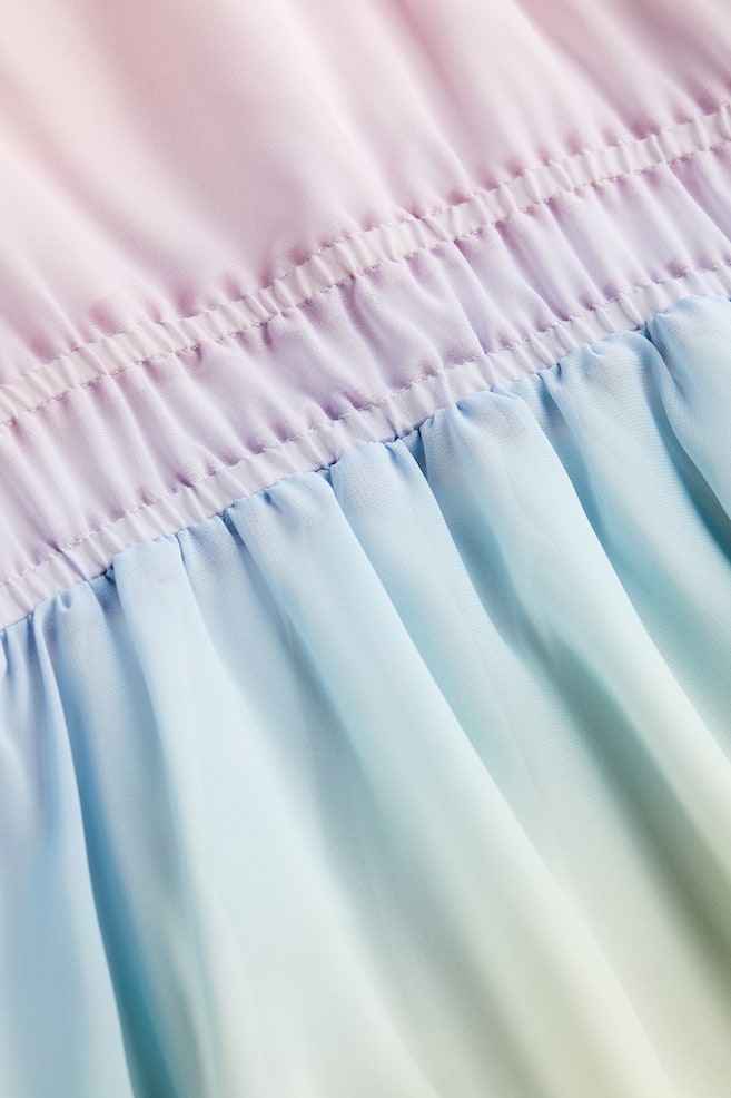 Mønstret kjole - Lys rosa/Hvid/Blomstret - 3