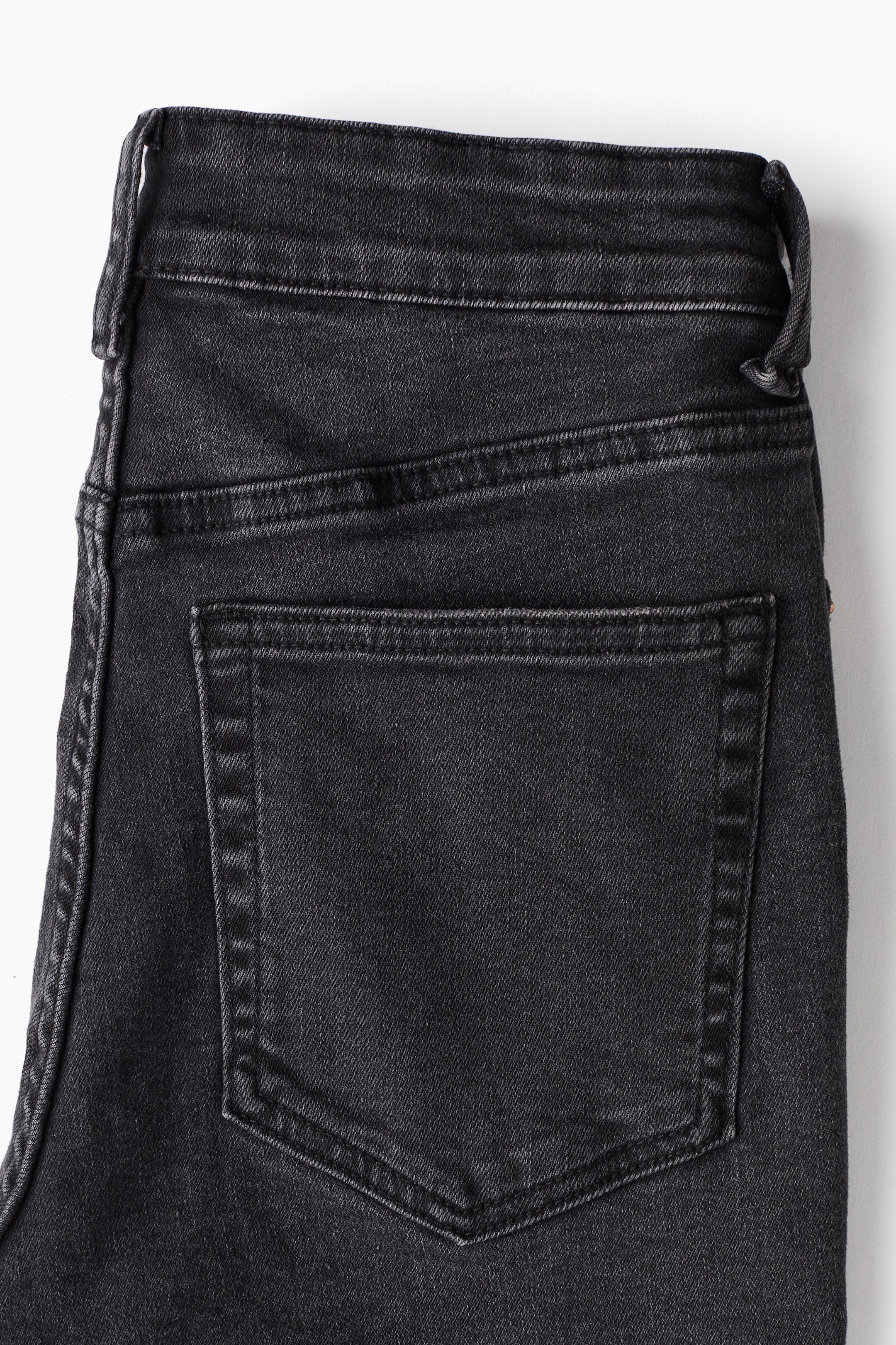 Skinny High Jeans - Black/Washed out - Ladies | H&M GB 8