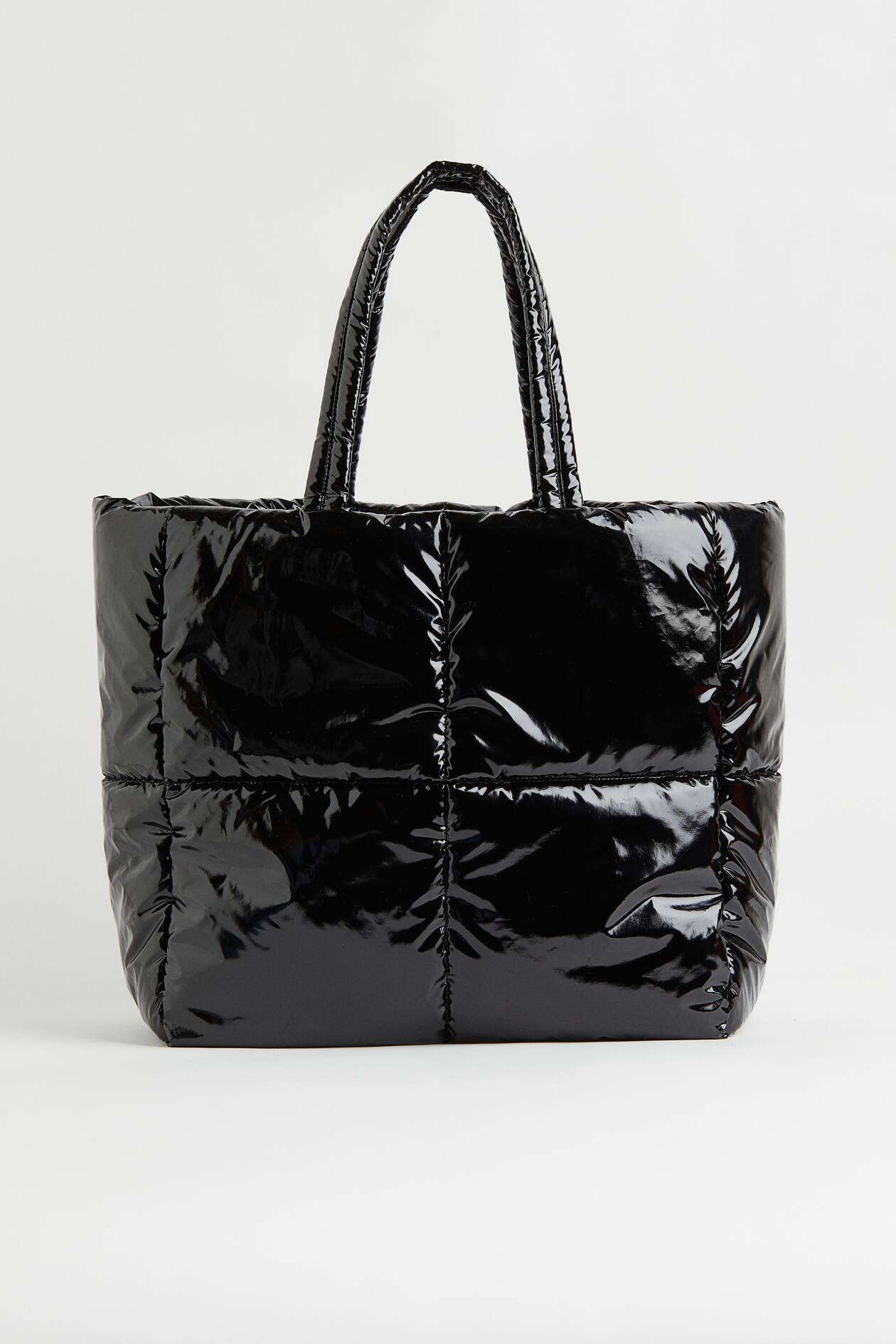 Quilted shopper Black Ladies H&M IN