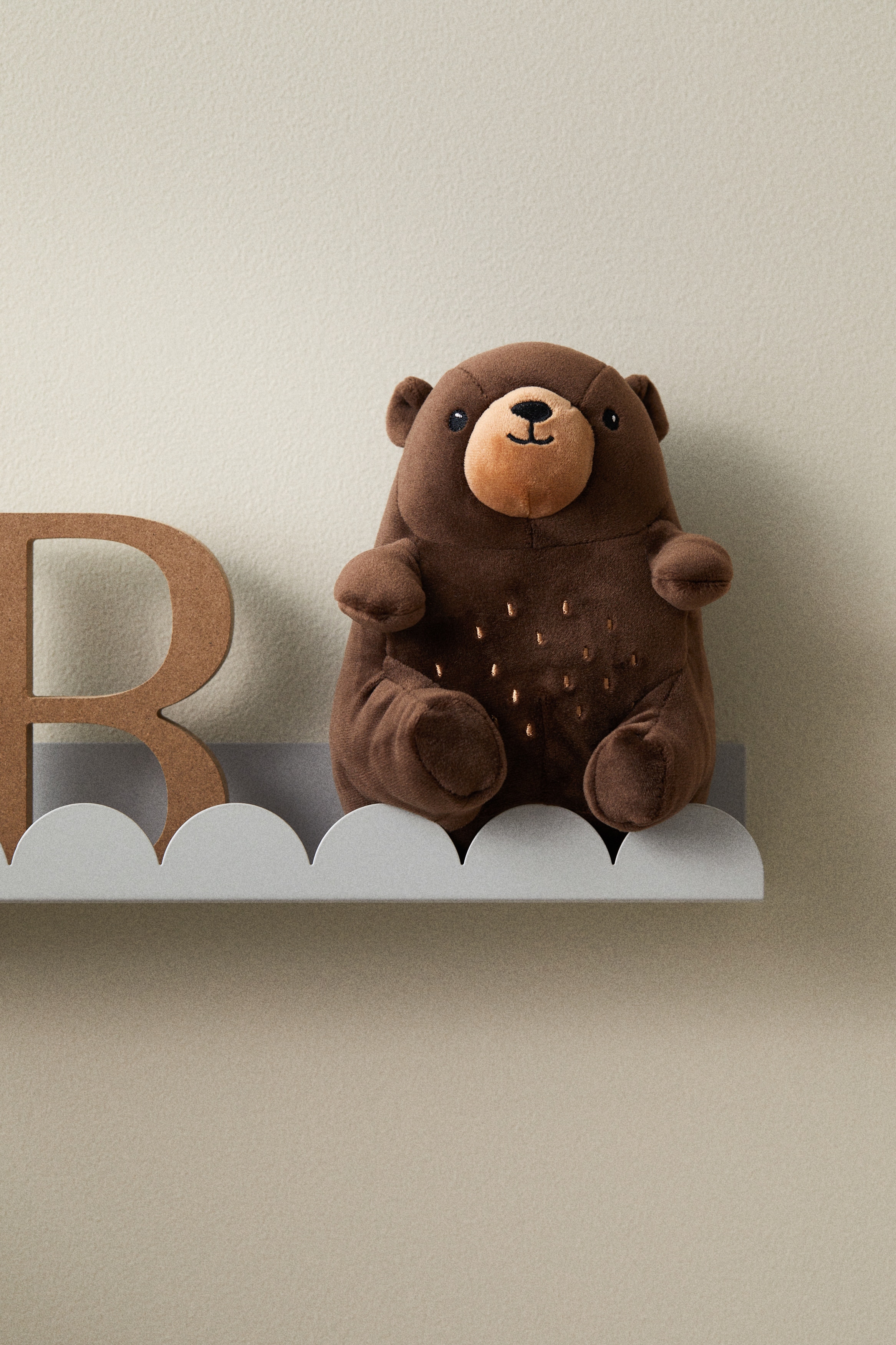 Kovová nástenná polica - Svetlosivá/Tmavoružová/Svetlozelená