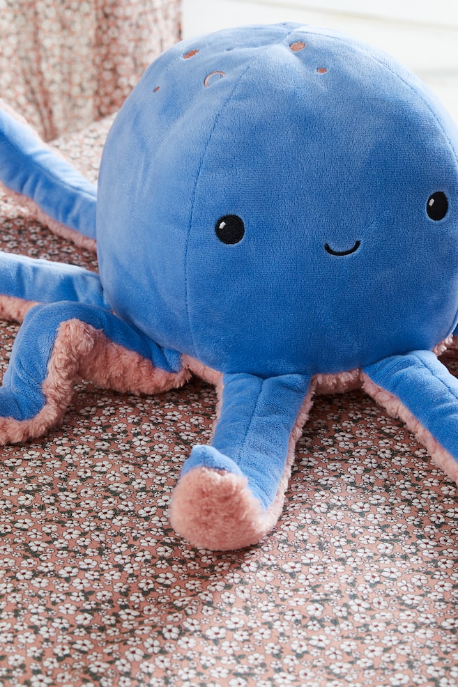 Octopus soft toy - Blue/Octopus - 2