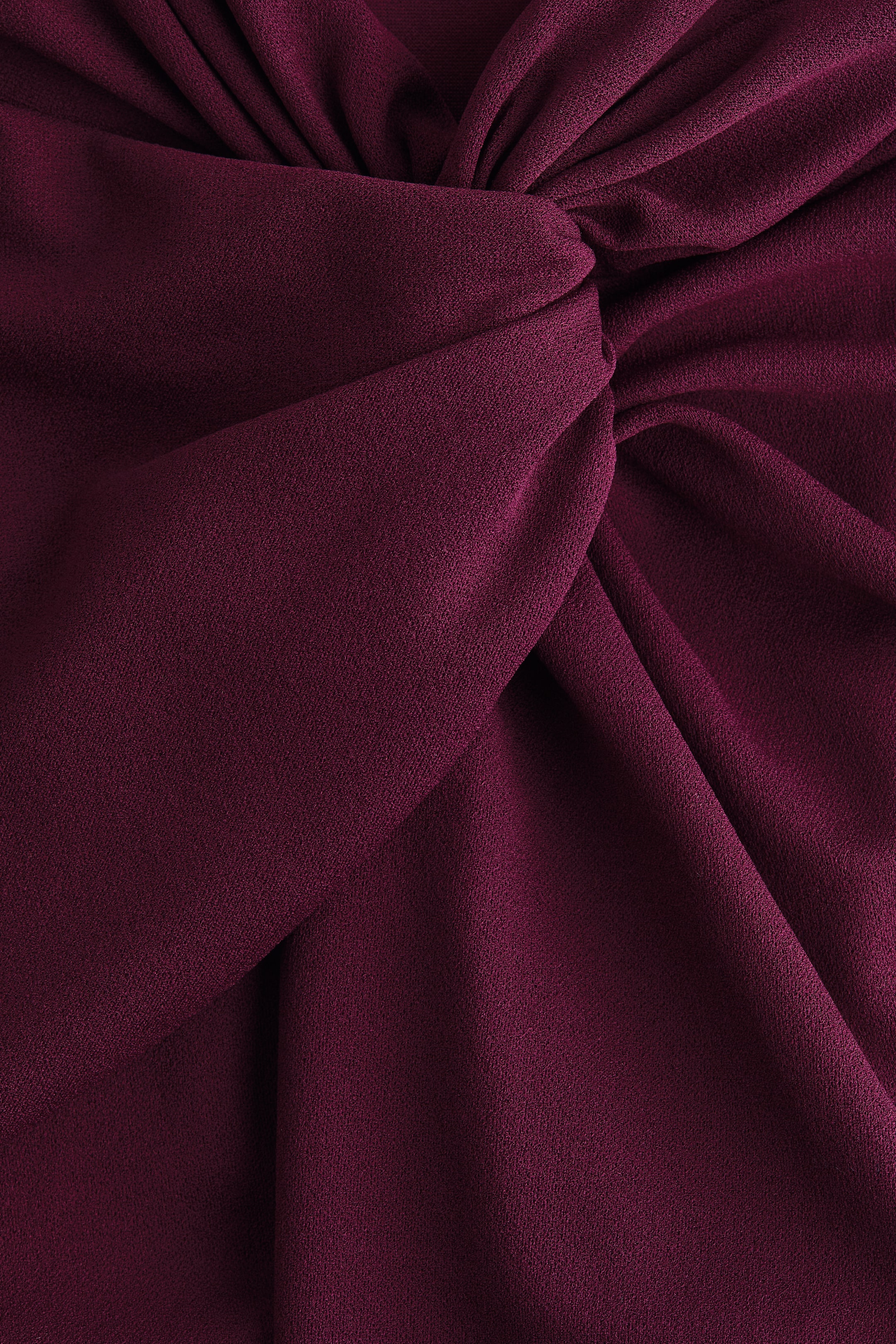 View larger image: Twisted-detail trousers - Plum red - Ladies | H&M IN 5