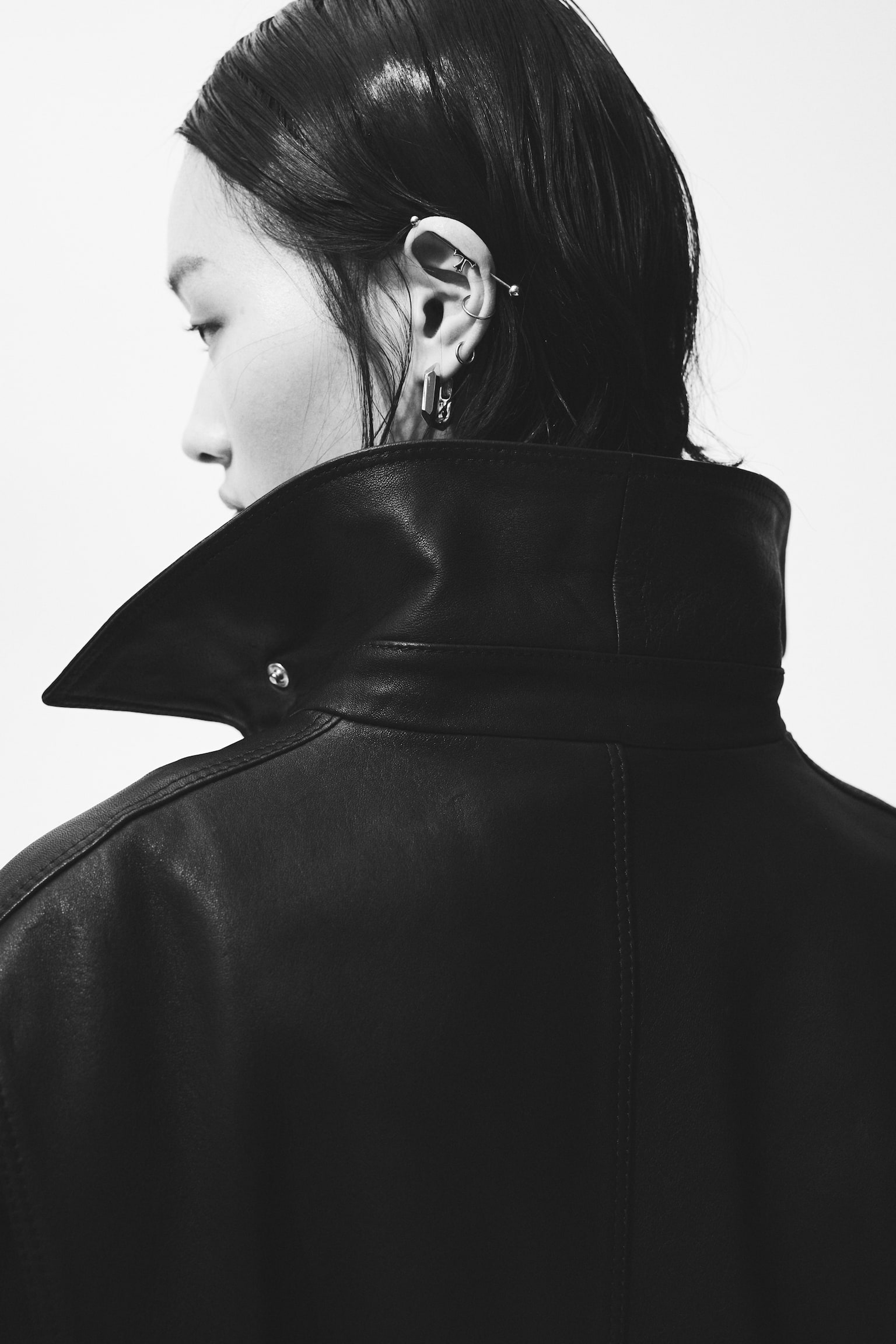 Straight High Jeans - לבן/כחול ג'ינס/כחול ג'ינס/כחול ג'ינס בהיר - 7