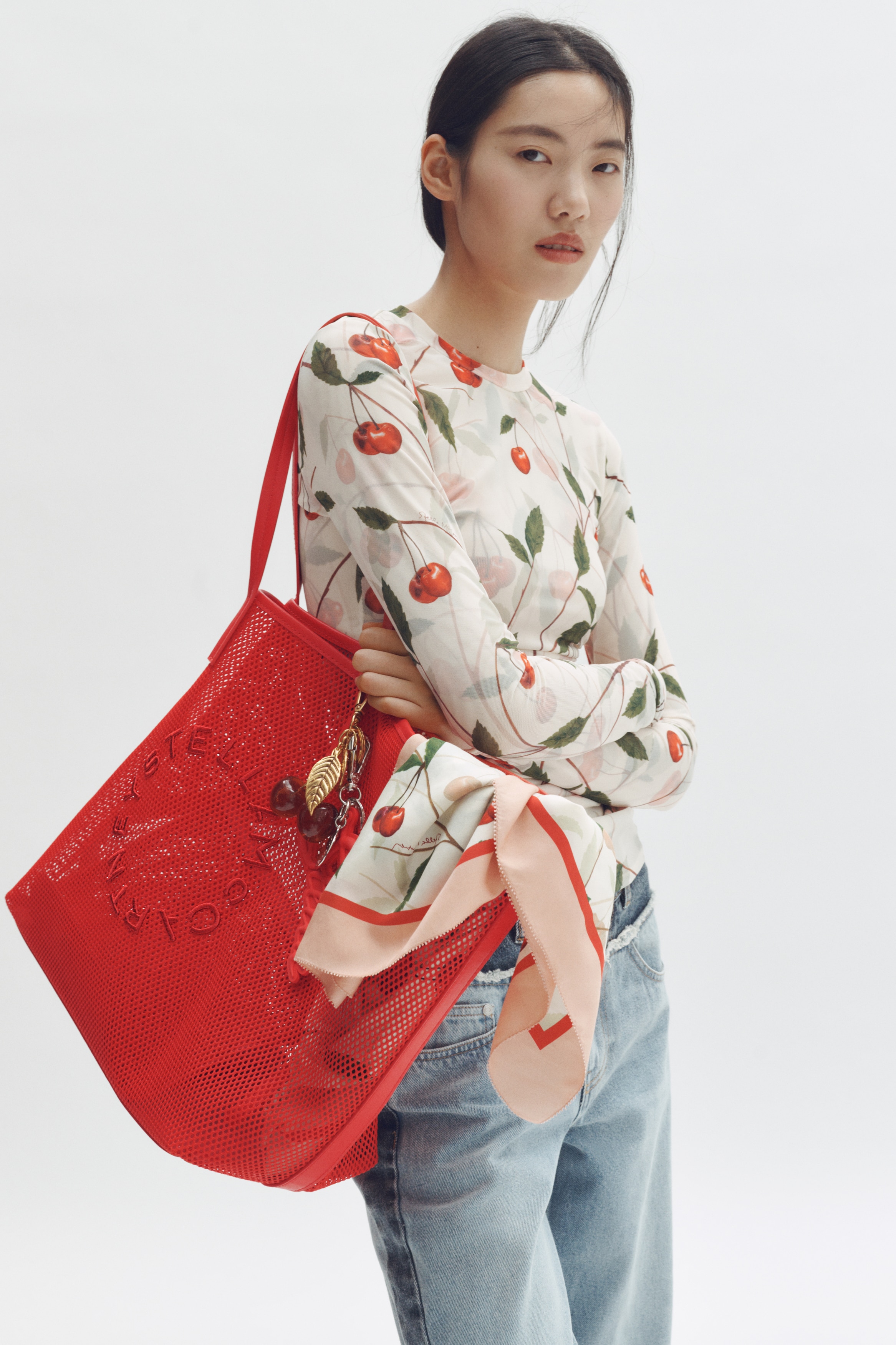 STELLA MCCARTNEY H&M ラージメッシュトートバッグ