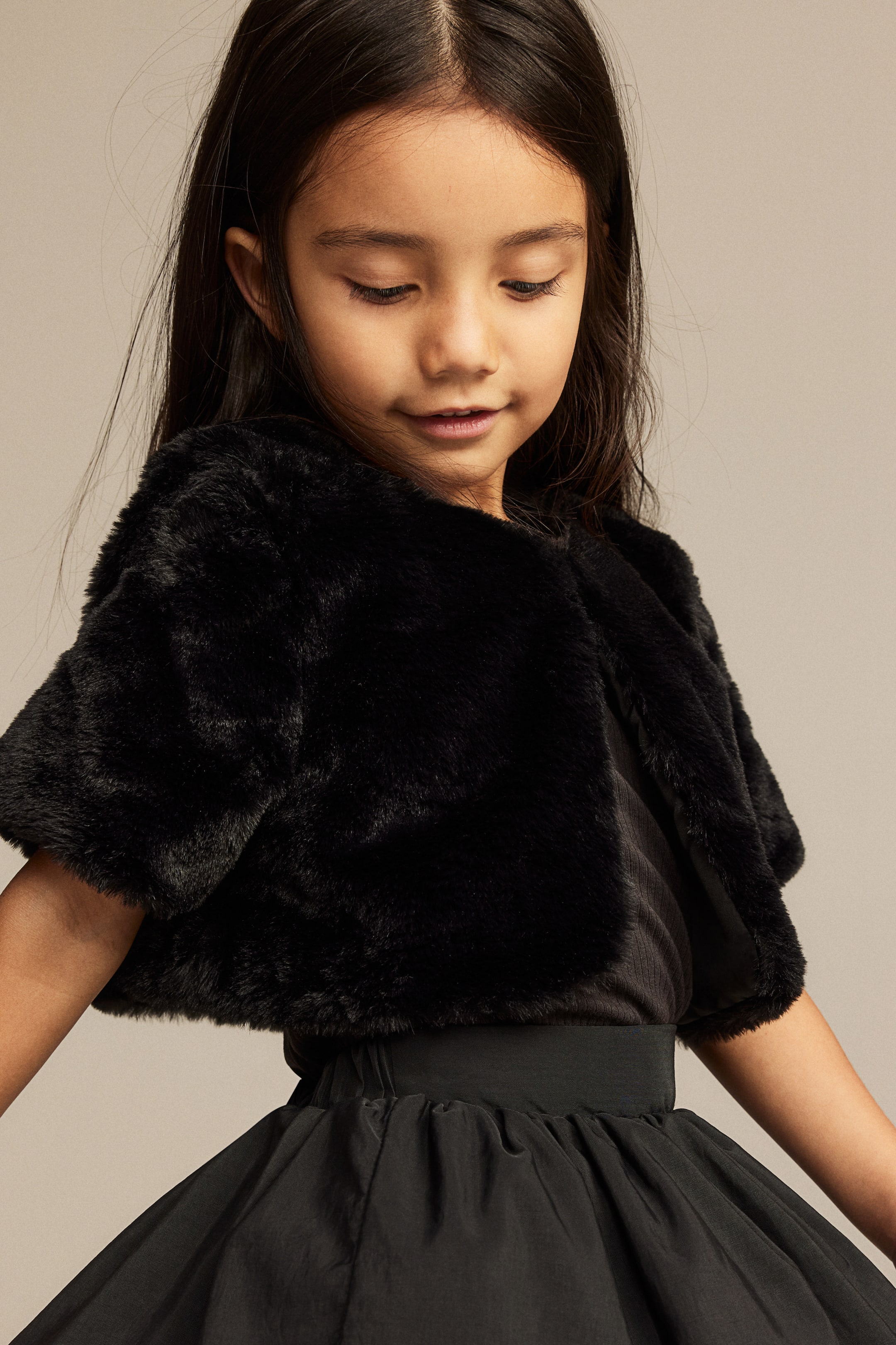 Fluffy Bolero Jacket