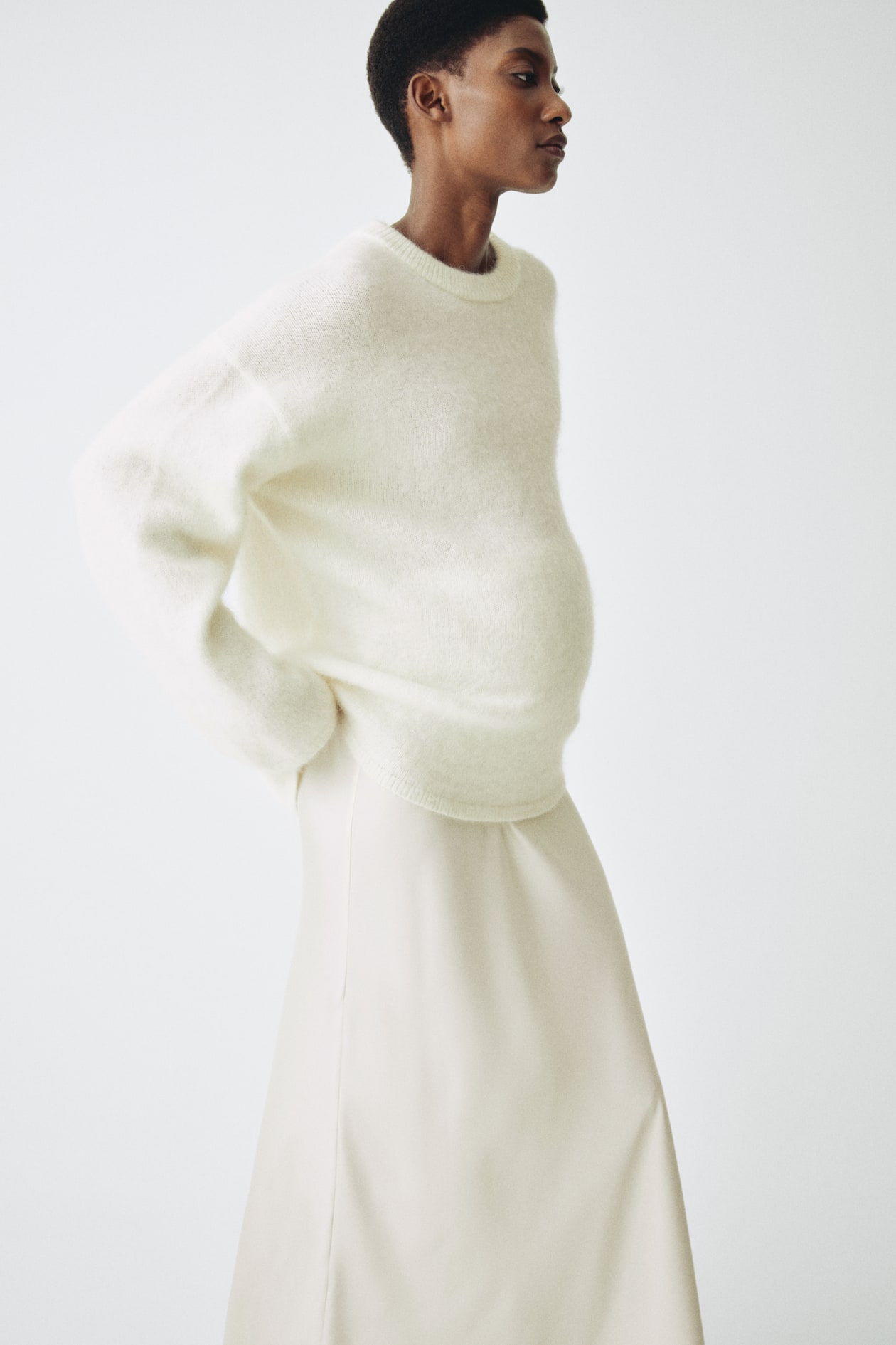 MAMA Mohair-Blend Sweater - image 2