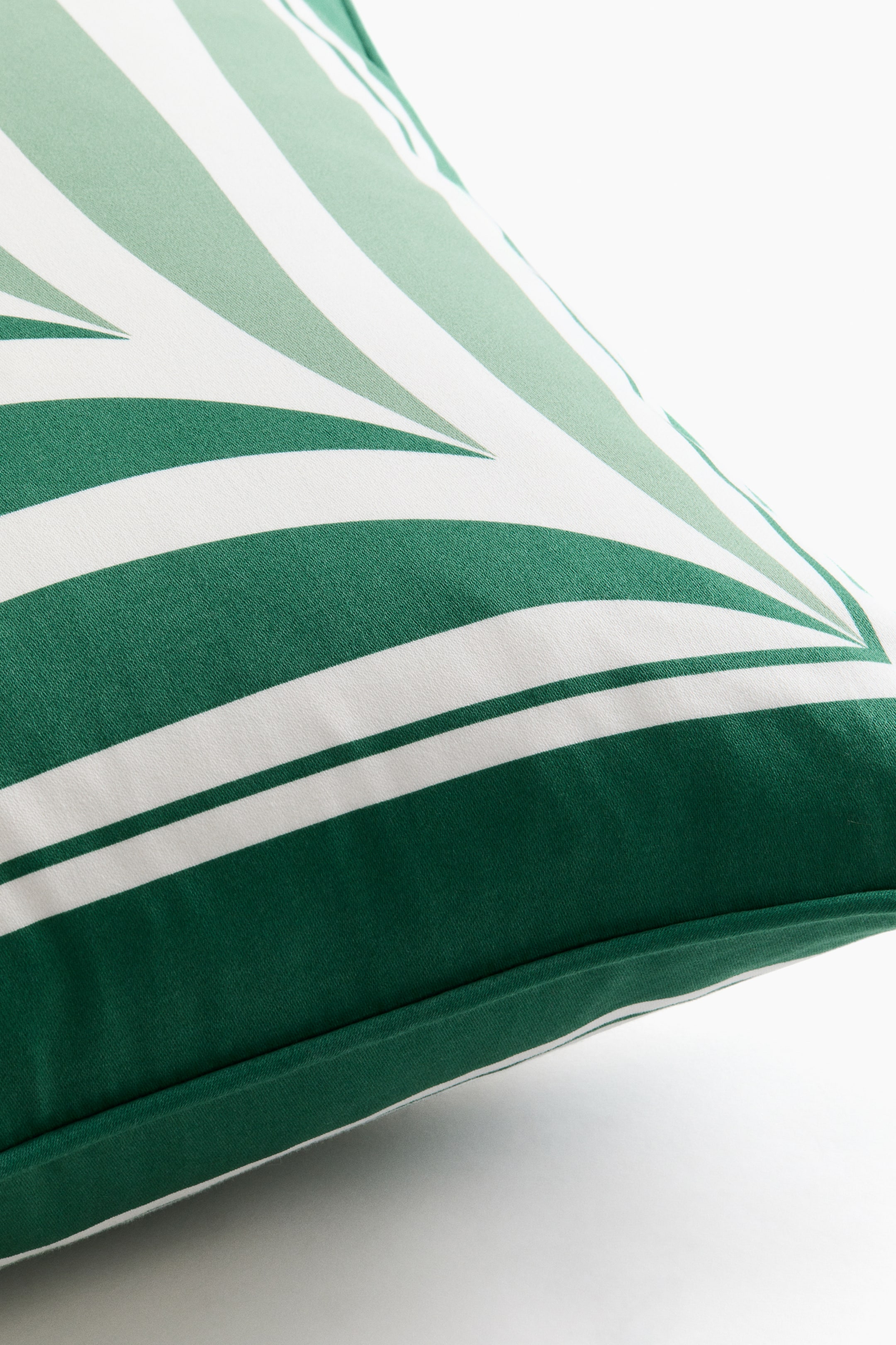 View larger image: Printed satin cushion cover - Green/Patterned - Home All | H&M IN 2