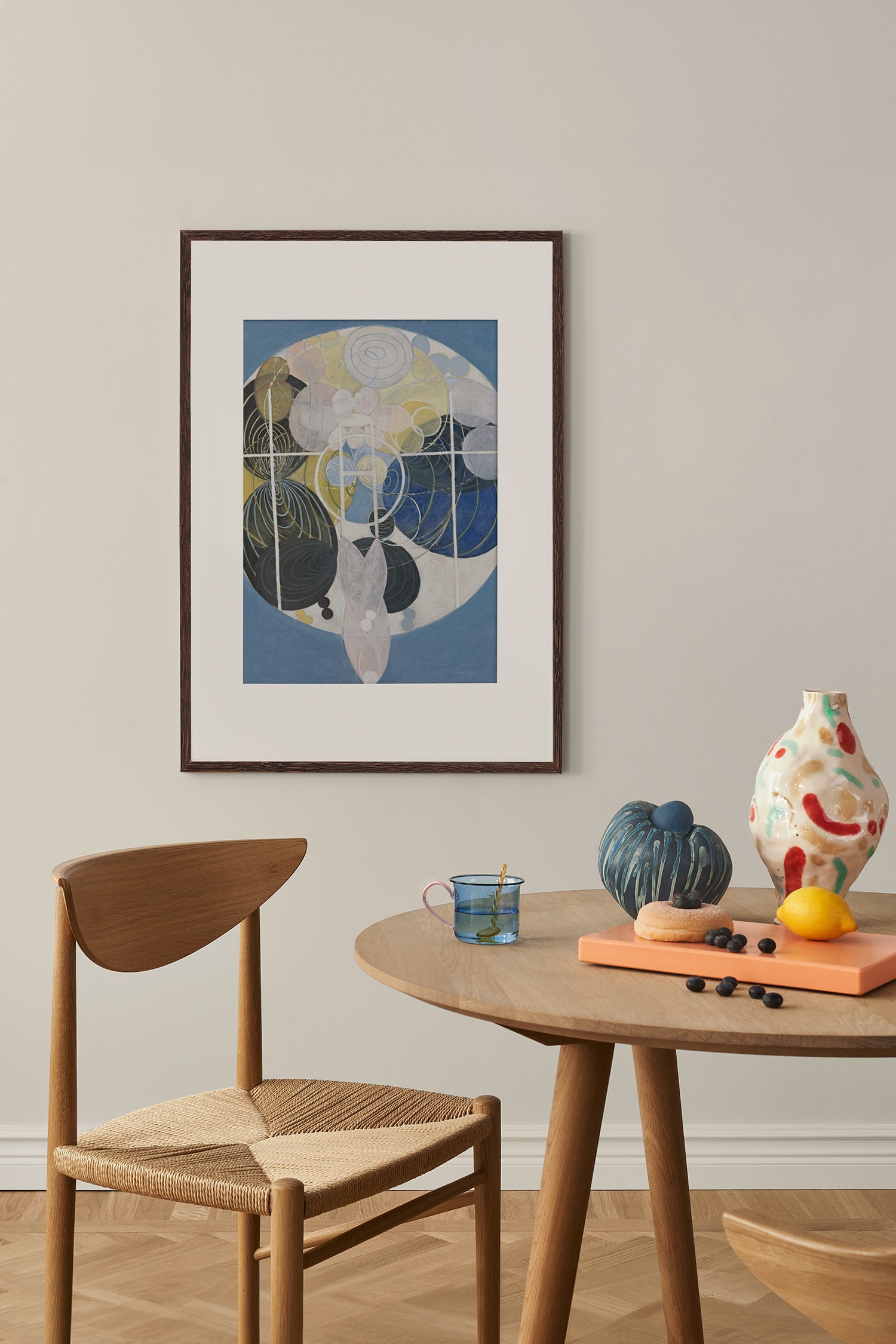 Fotolijst Incl. Passe-partout - Bruin/Beige/Wit/Zwart