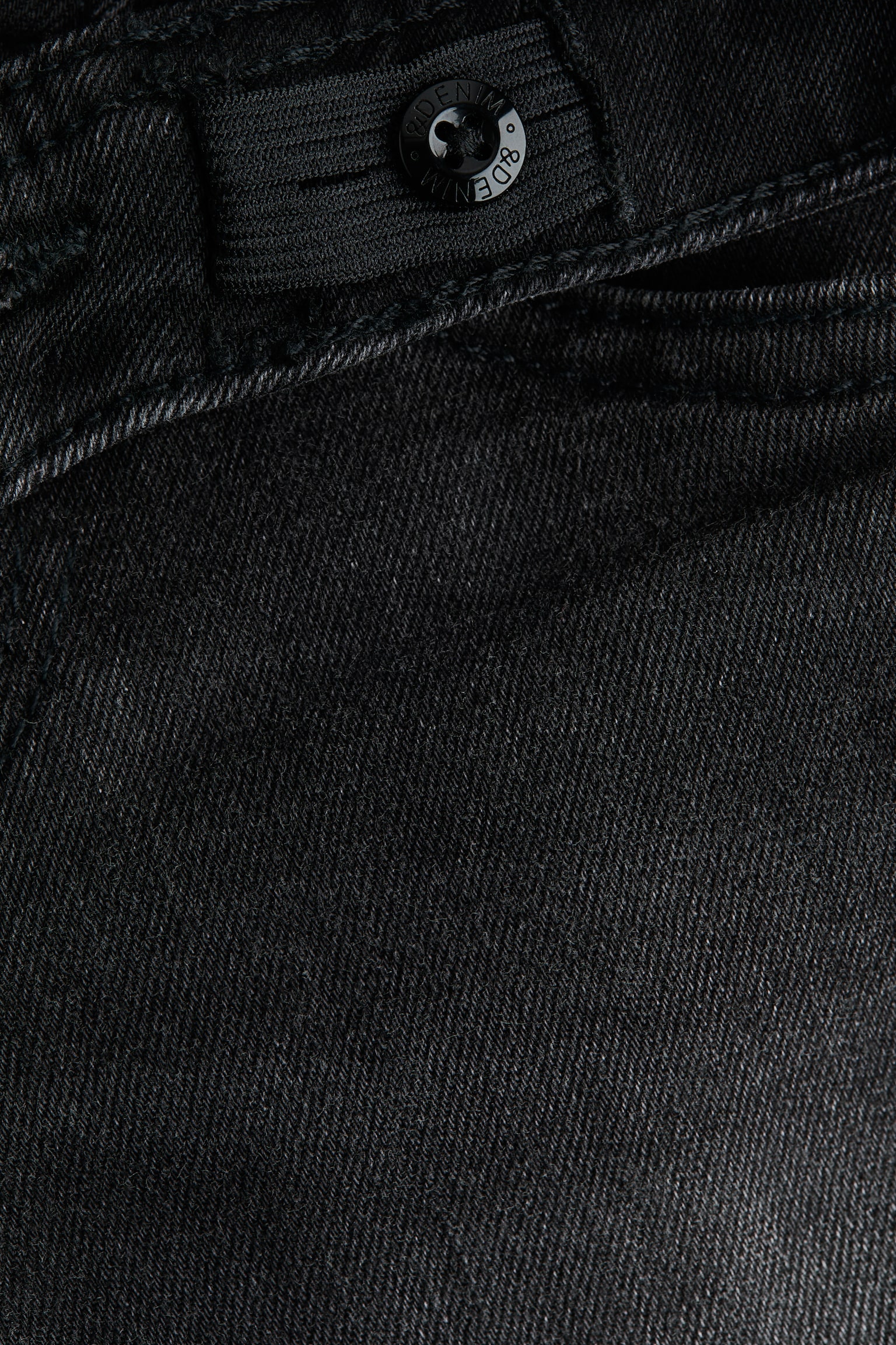 Детские джинсы H&M Flared Leg Low, цвет: Джинсовый чёрный — фото 6