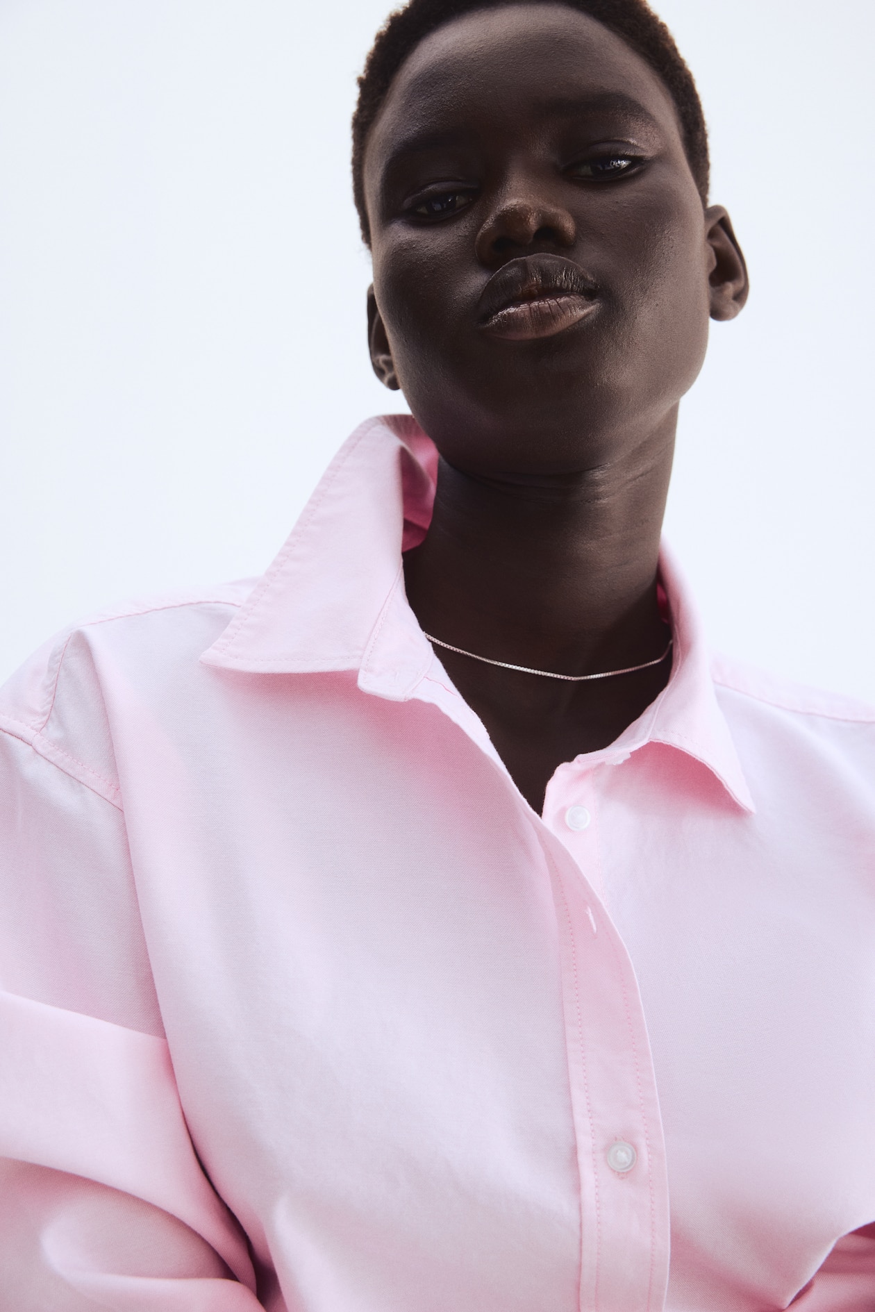 Women's Light pink Oxford Shirt | H&M US