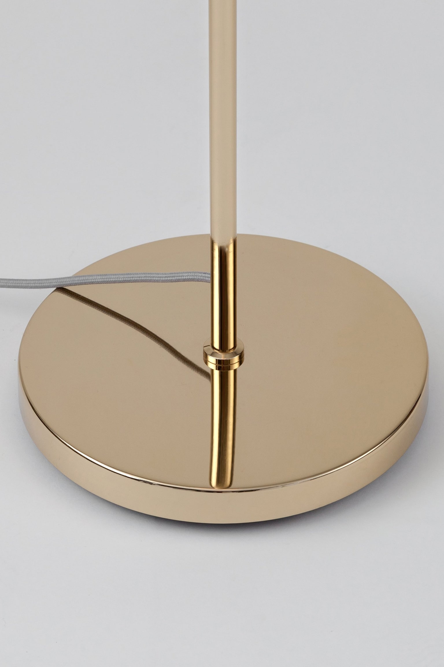 Opal Disk Floor Lamp - Gold - 3