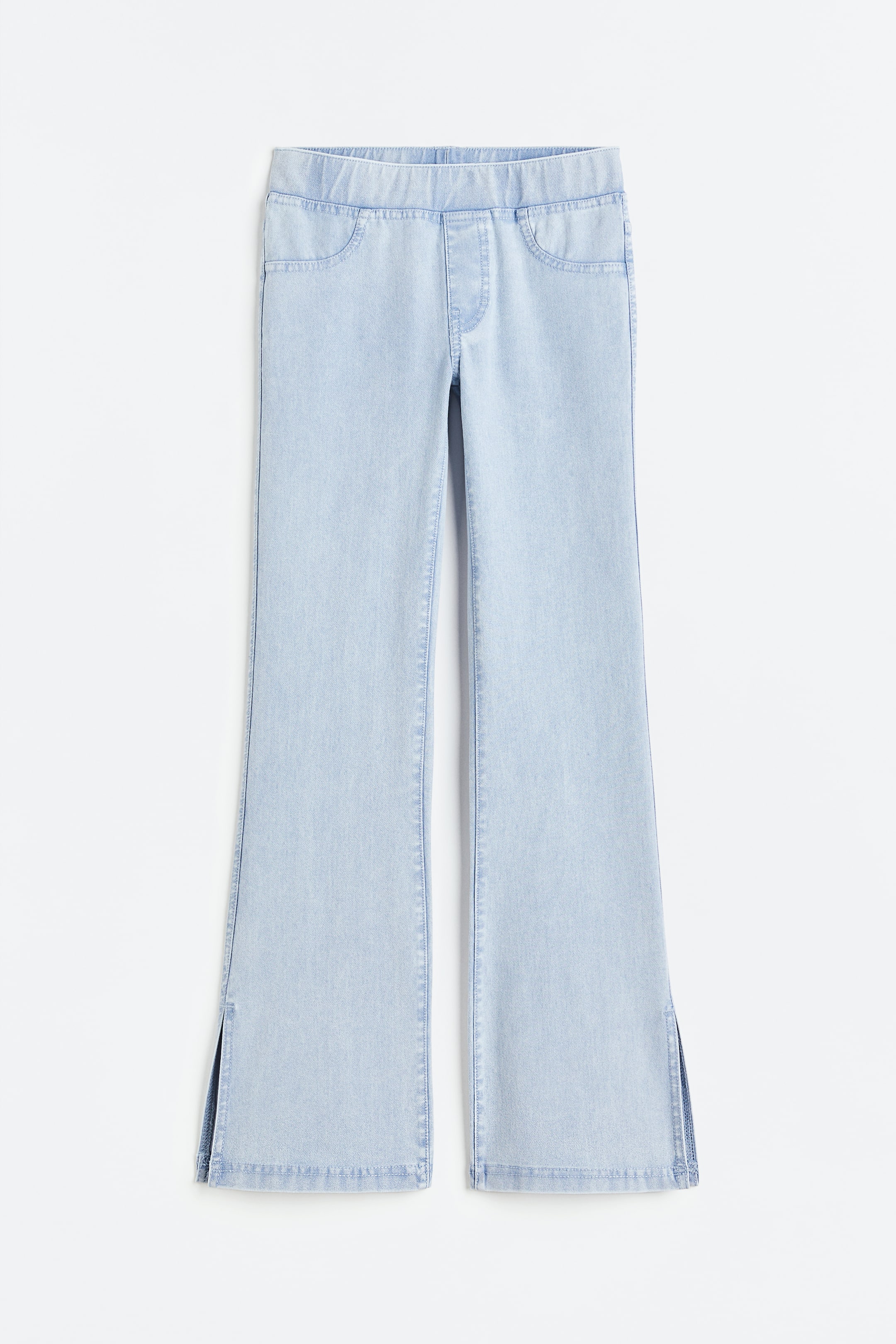 View larger image: Flared jeggings - Light denim blue - Kids | H&M IN 1