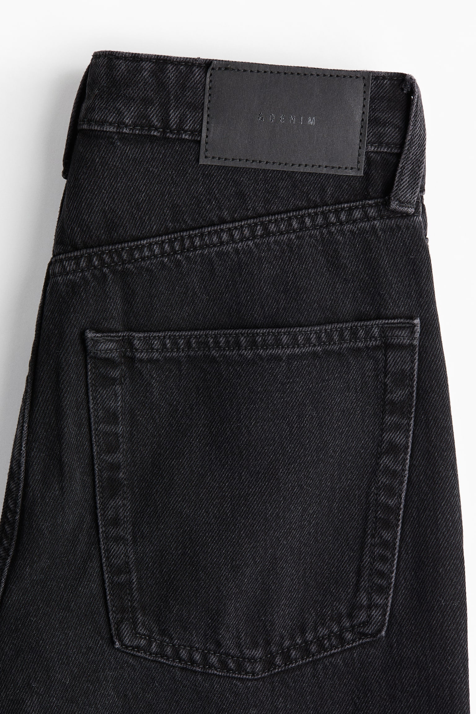 Женские джинсы H&M Ava Ultra High Rise Wide Leg, цвет: Чёрный — фото 8