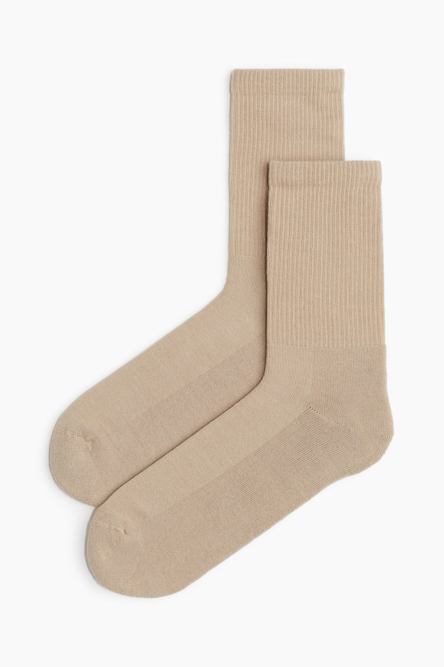 5-pack socks - Grey marl/Beige/White/Grey/Navy blue/Black/White/Black - 3