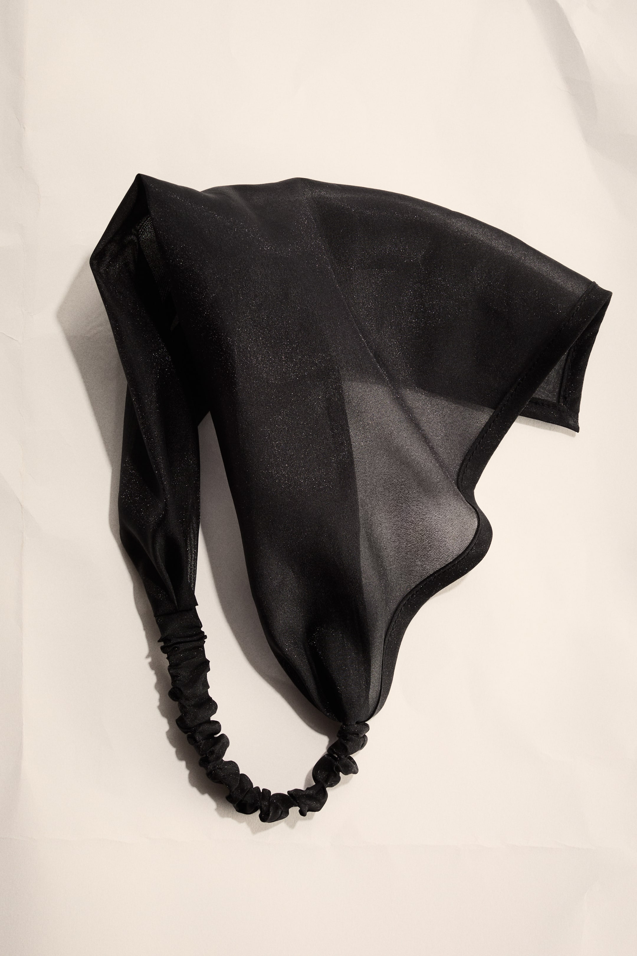 View larger image: Sheer head scarf - Black - Ladies | H&M 1