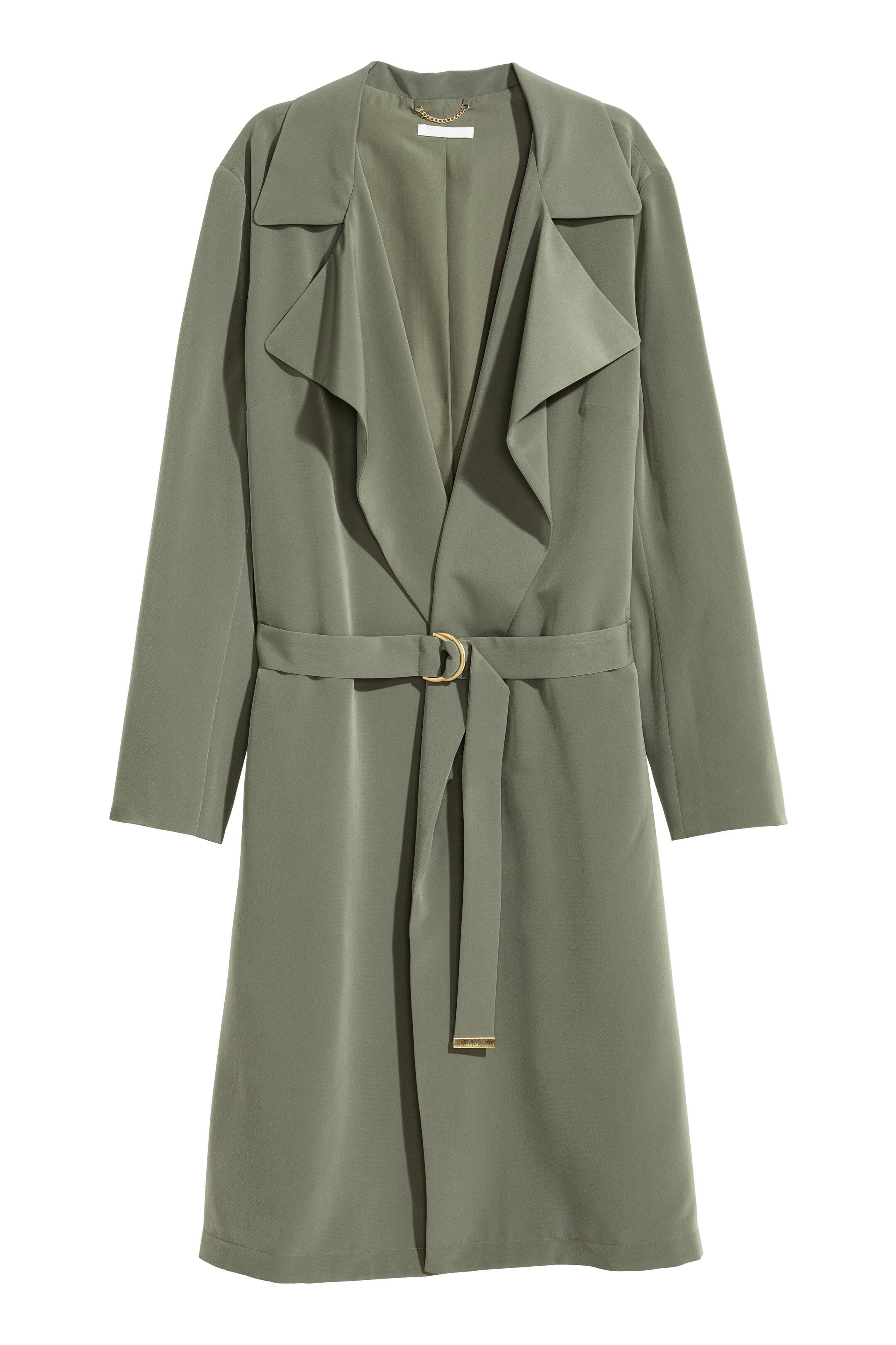 Agrandir l'image: Trench-coat - Vert kaki - FEMME | H&M FR 1