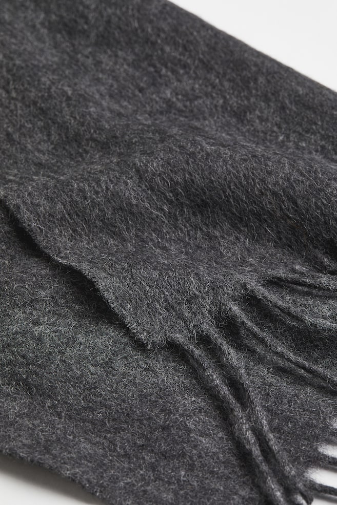 Cashmere scarf - Dark grey/Grey/Black - 2
