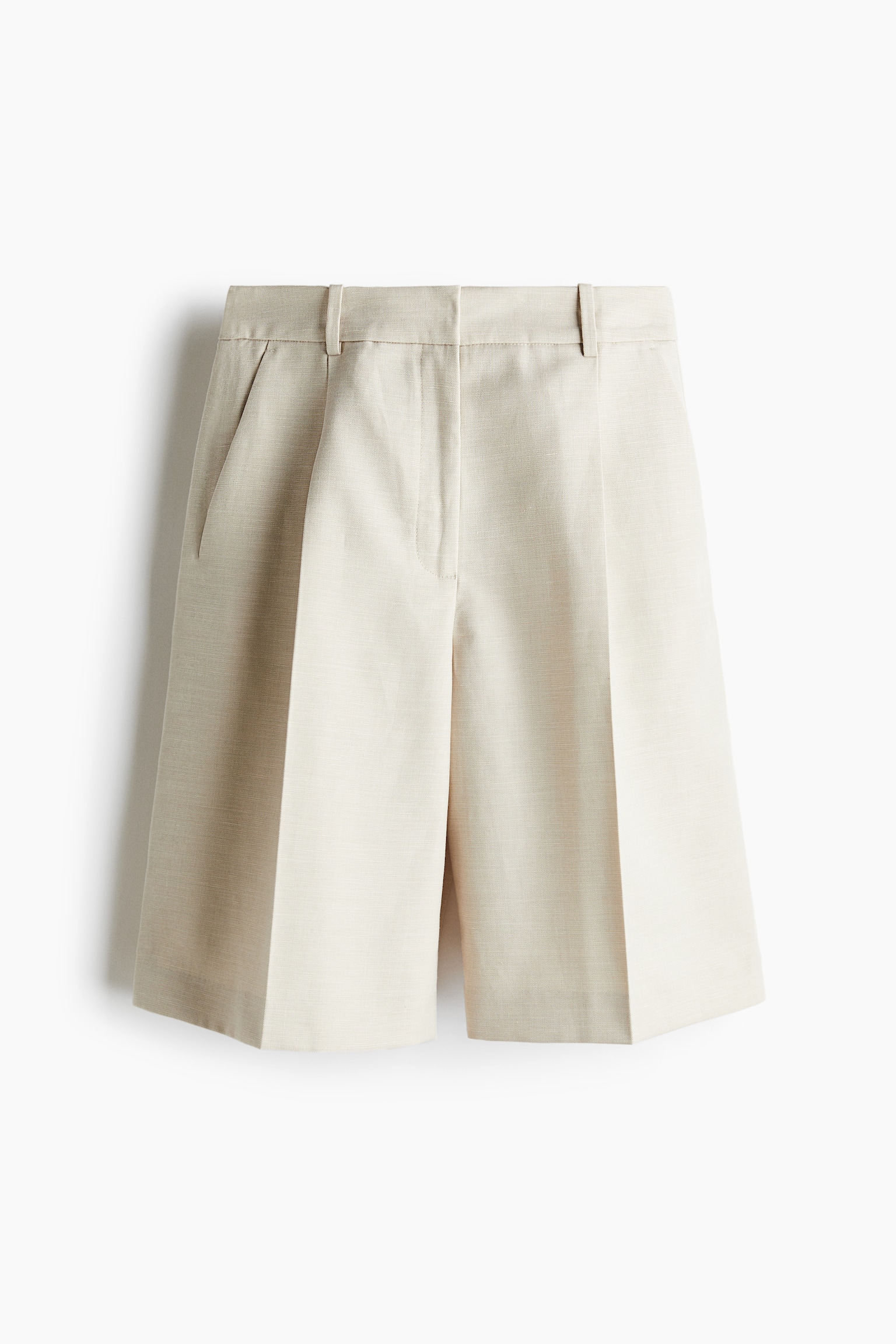 Bermuda Shorts - Light beige - 2