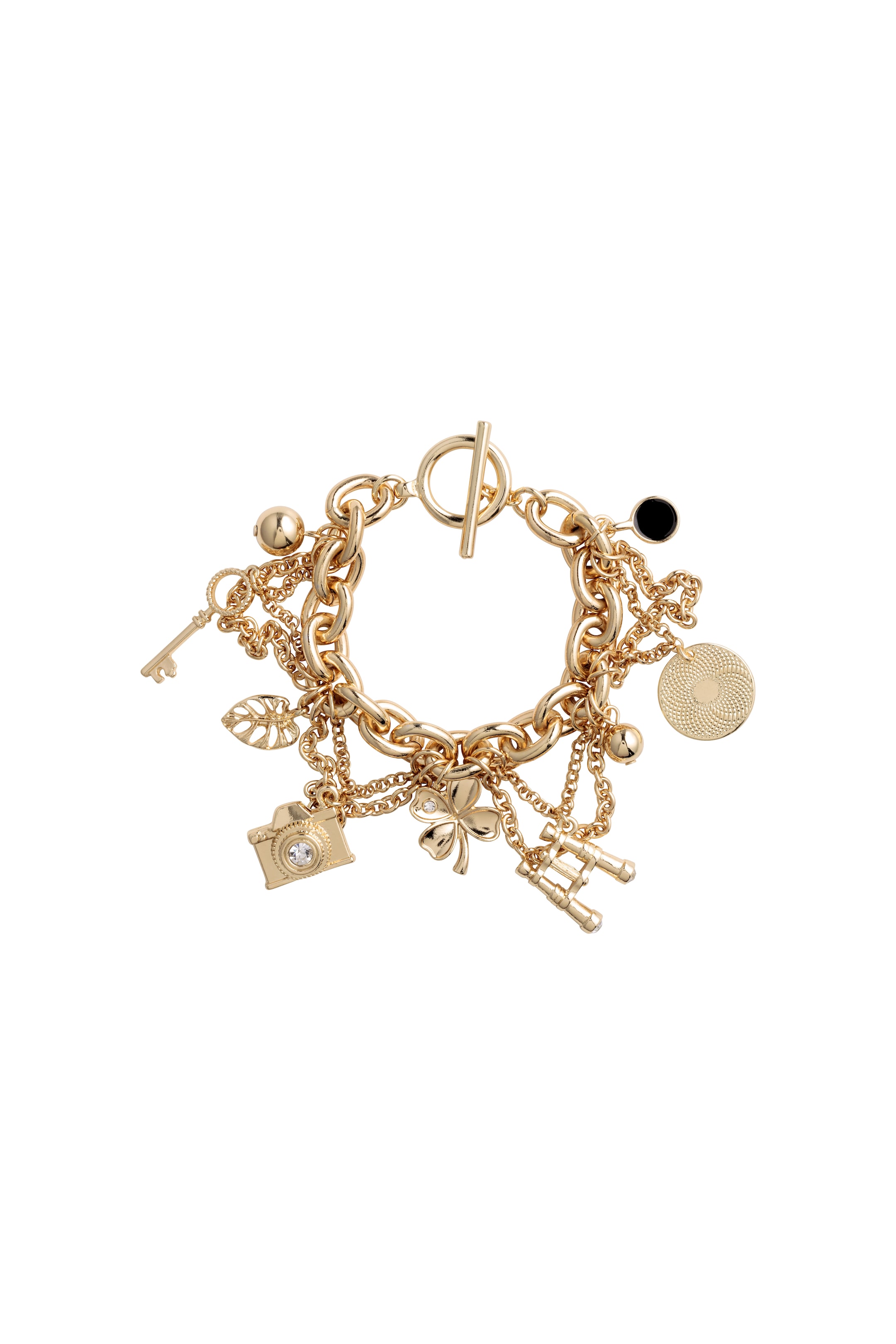 Ver imagem maior: Pulseira com berloques - Dourado - SENHORA | H&M PT 1
