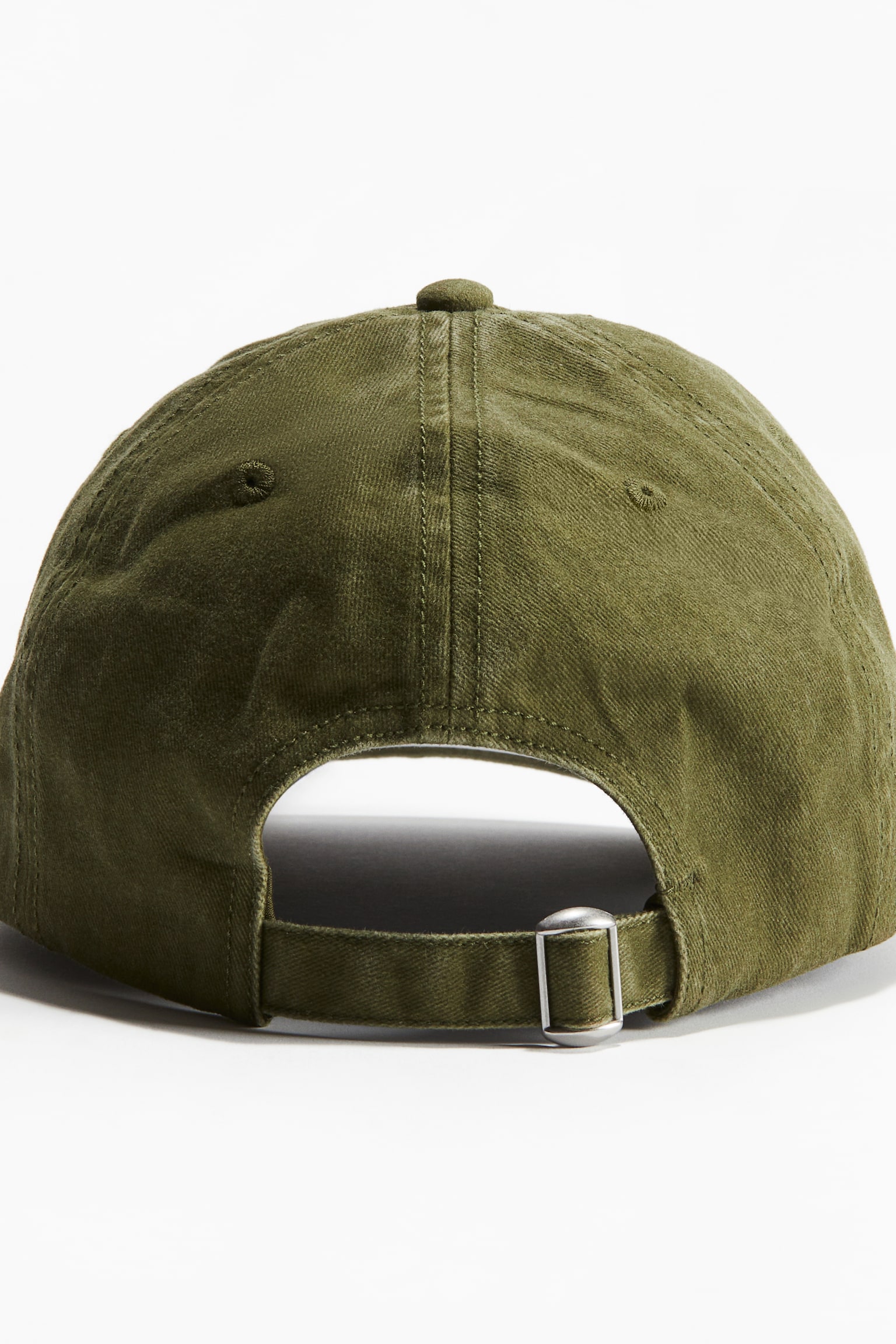 Cotton twill cap - Khaki green/Light beige/Black/Washed/Navy blue - 2