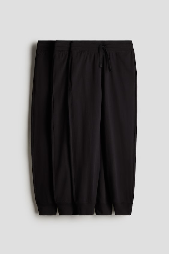Детские брюки H&M 3-pack Cotton Jersey Joggers